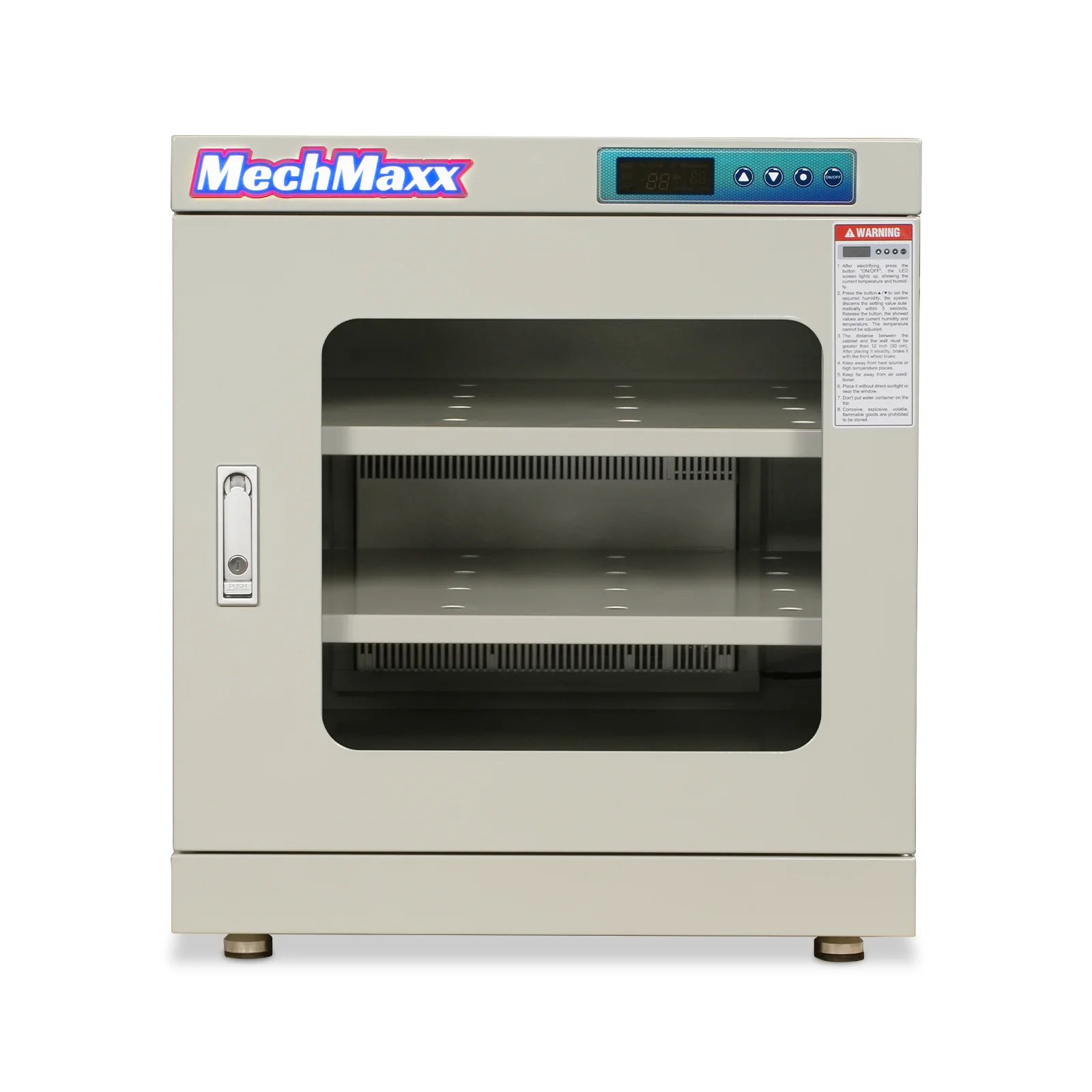 1-10% RH Electronic Dry Cabinet 210L ESD Desiccator Cabinet Ultra-Low Humidity Storage, White, EDC210CW - Image 7