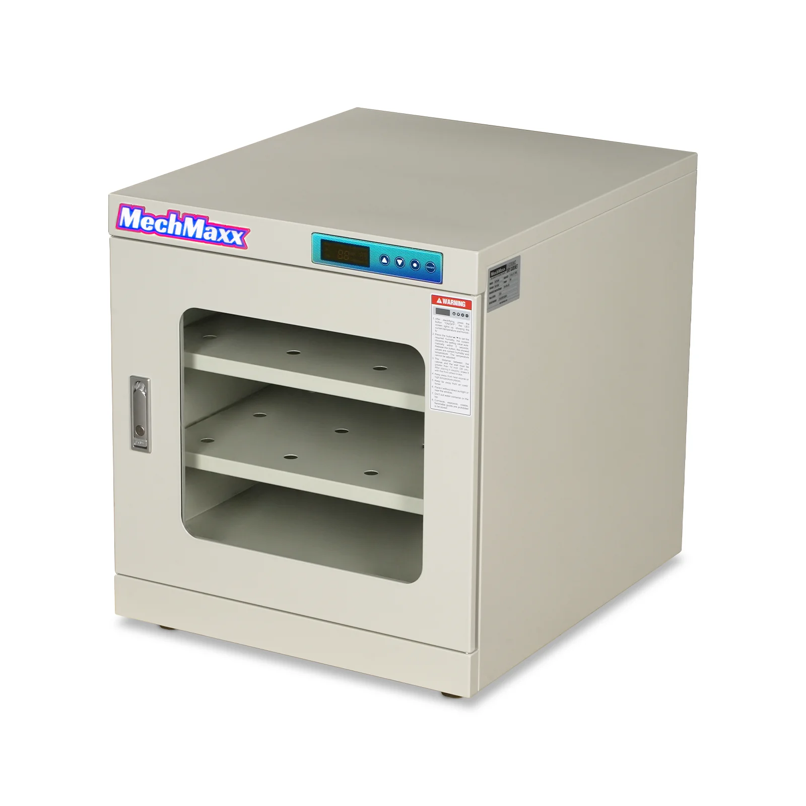 1-10% RH Electronic Dry Cabinet 210L ESD Desiccator Cabinet Ultra-Low Humidity Storage, White, EDC210CW - Image 8