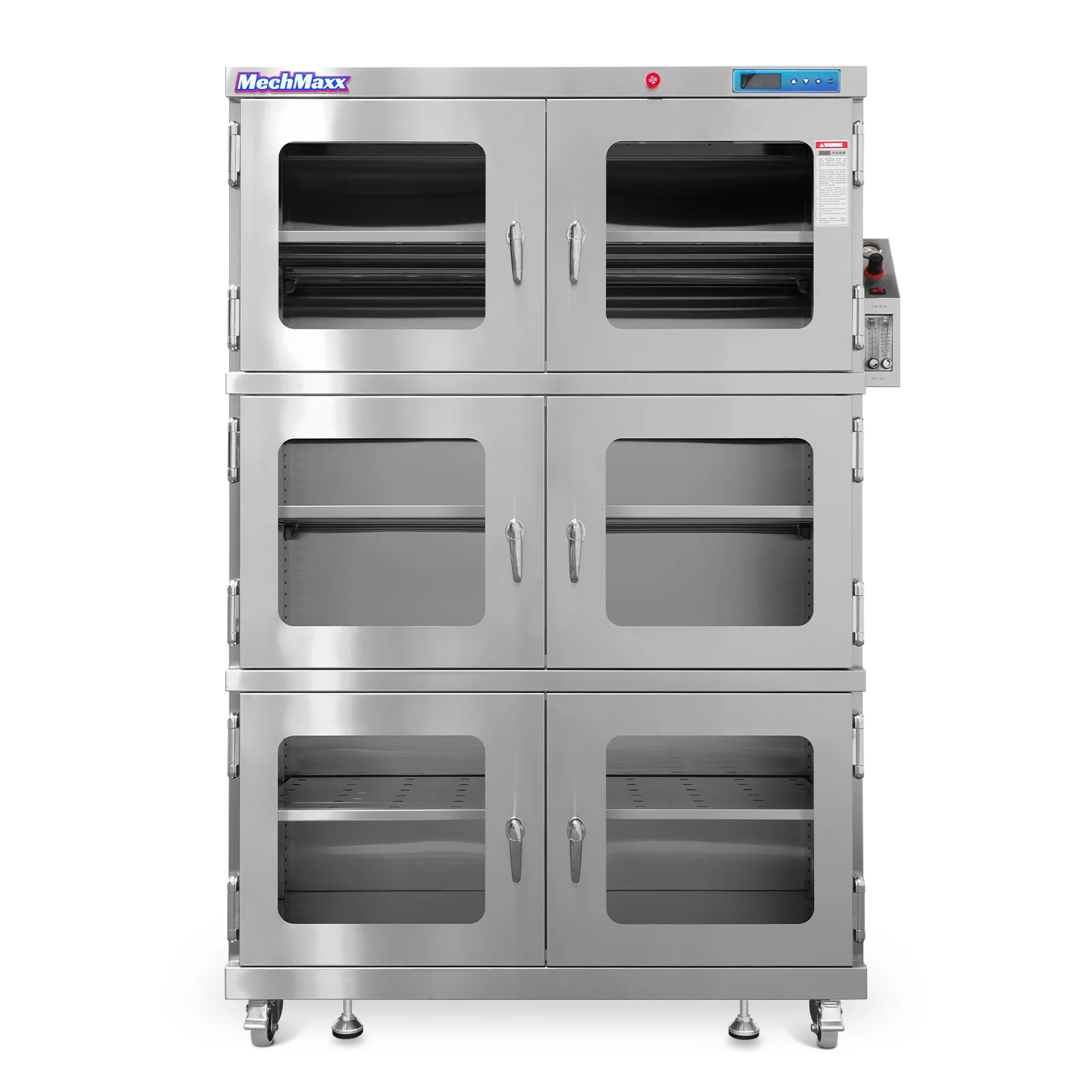 1-60% RH Nitrogen Dry Cabinet 1430L Desiccator Cabinet Low Humidity Storage, 304 Stainless Steel, NC1430BSS-6 - Image 12
