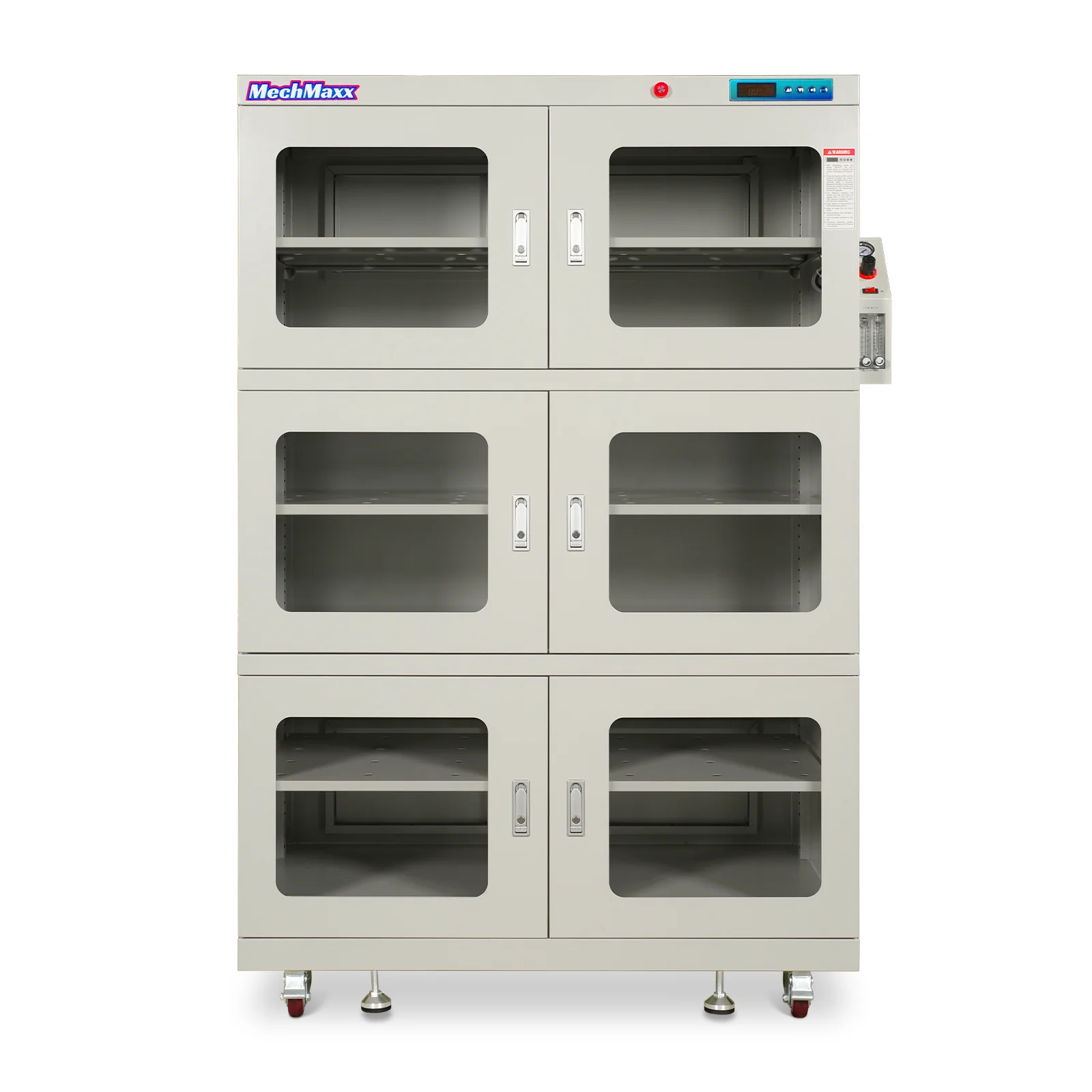 1-60% RH Nitrogen Dry Cabinet 1430L ESD Desiccator Cabinet Low Humidity Storage,  White,  NC1430BW-6 - Image 14