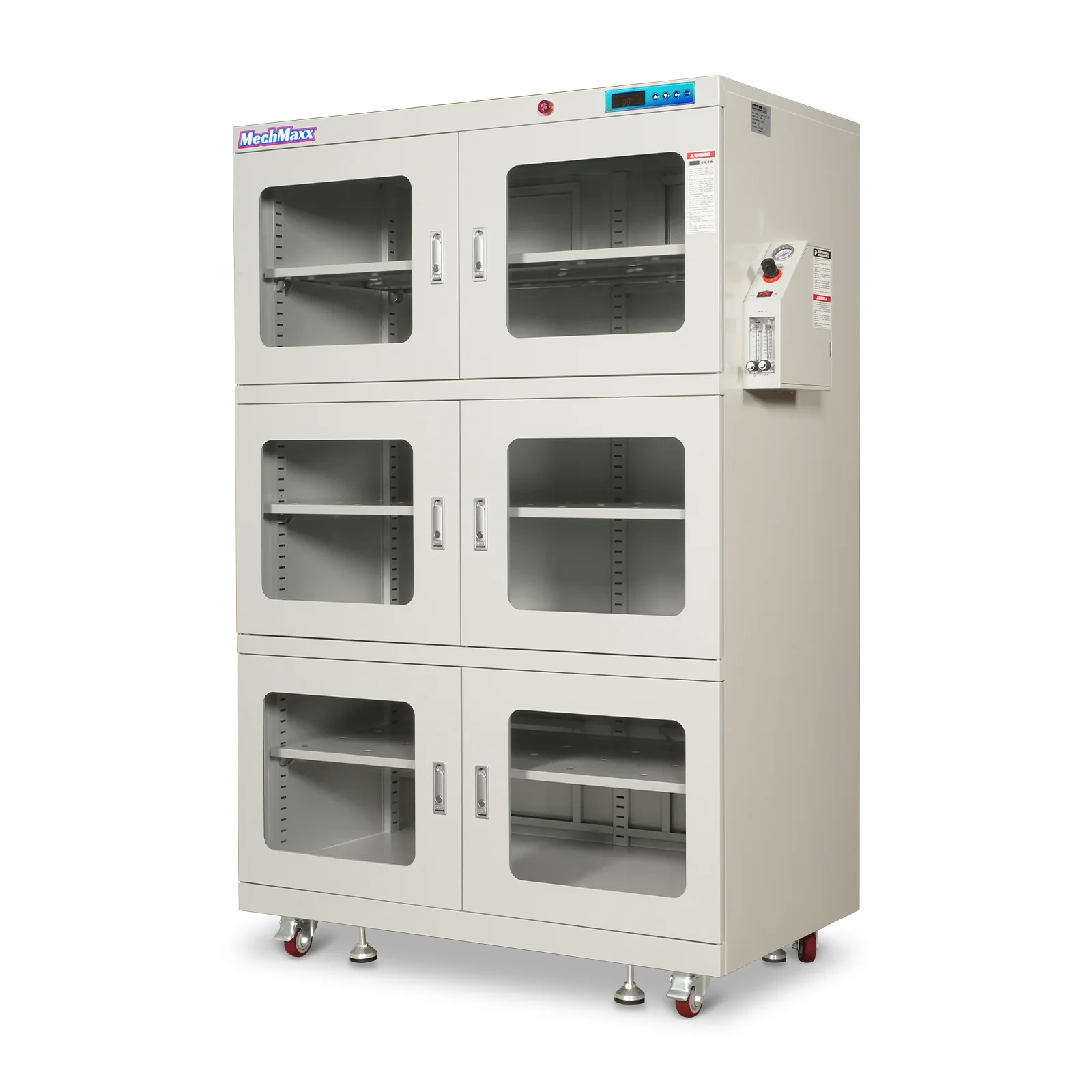 1-60% RH Nitrogen Dry Cabinet 1430L ESD Desiccator Cabinet Low Humidity Storage,  White,  NC1430BW-6 - Image 15