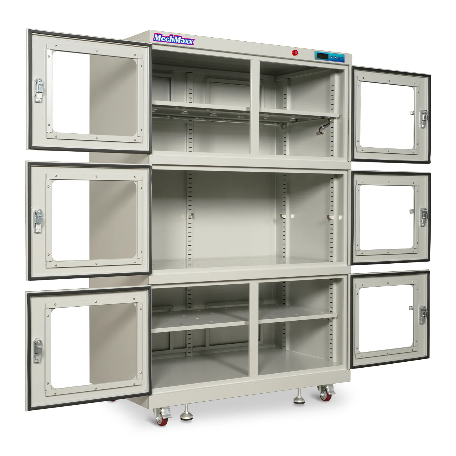 1-60% RH Nitrogen Dry Cabinet 1430L ESD Desiccator Cabinet Low Humidity Storage,  White,  NC1430BW-6 - Image 22