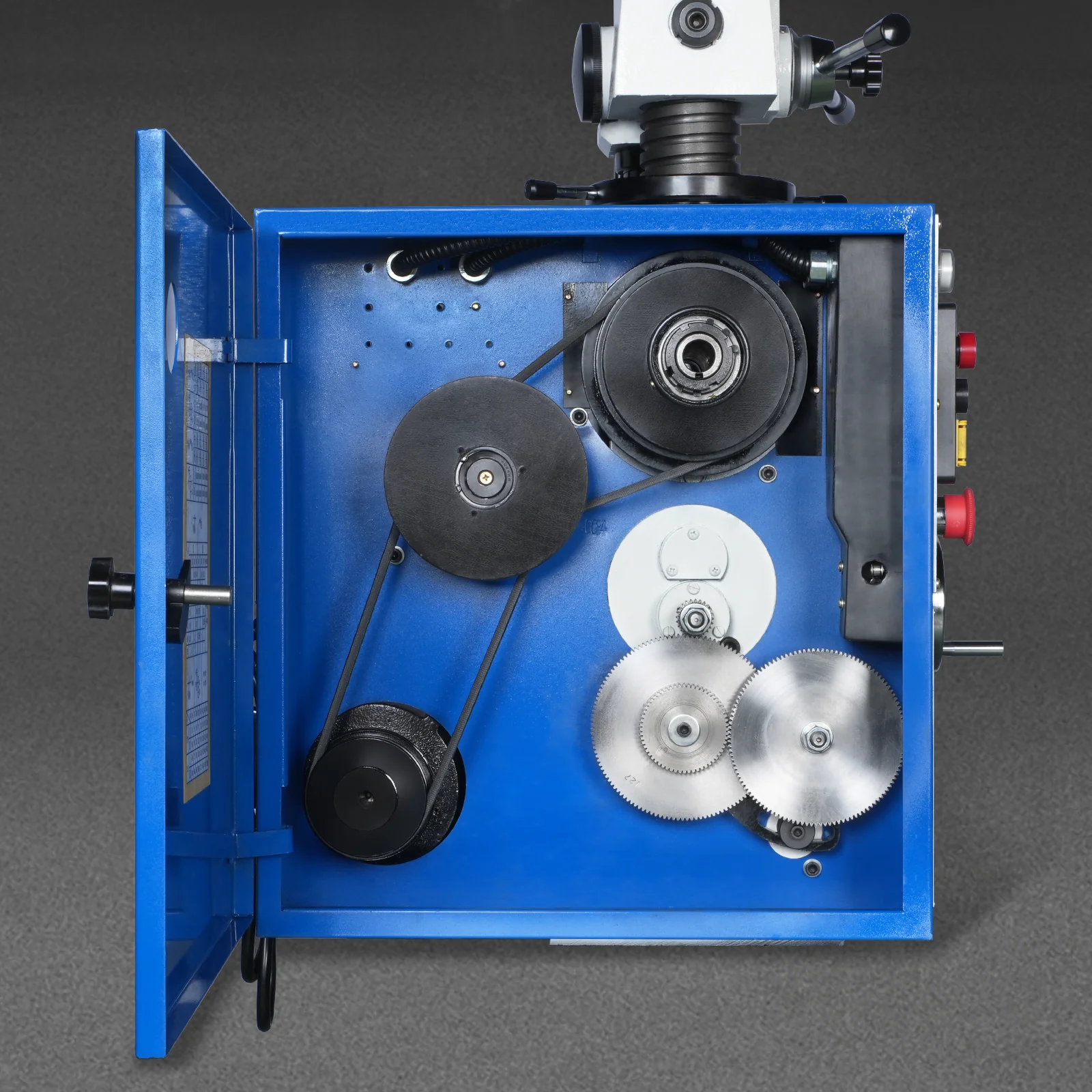 1 HP 16''x16'' Multi-Function Metal Lathe Milling Machine Head for Metalworking Combo Lathe, Drilling, and Milling Operations with Powerful Motor, Perfect for DIY, Workshops, and Professional Combination Metalworking Projects without Stand CLM1620 - Image 15