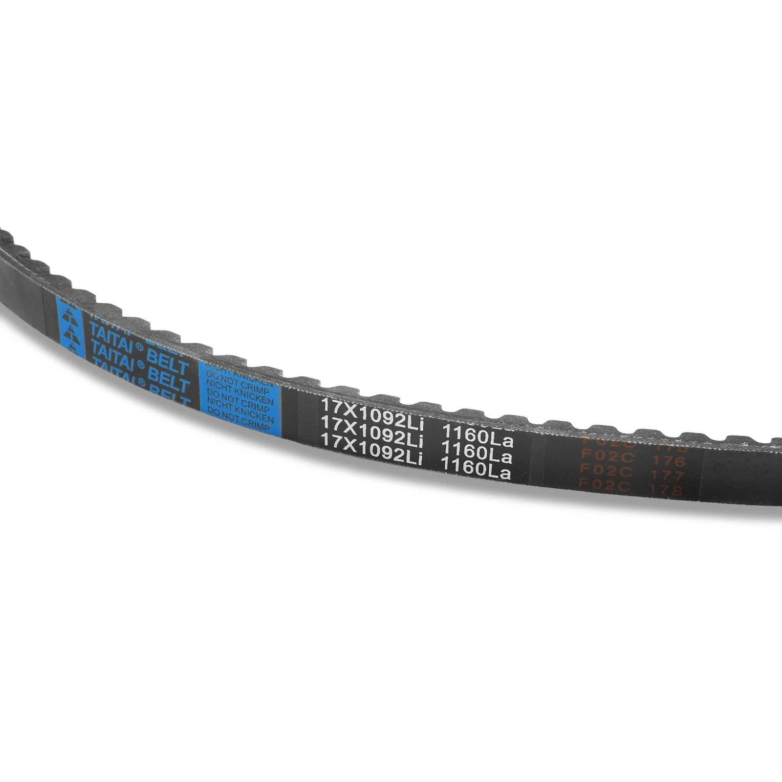 ( 1 Pack / 1 Pcs ) Belt for PTO Wood Chipper WC68H, 17*1092Li (SKU: 150180） - Image 3
