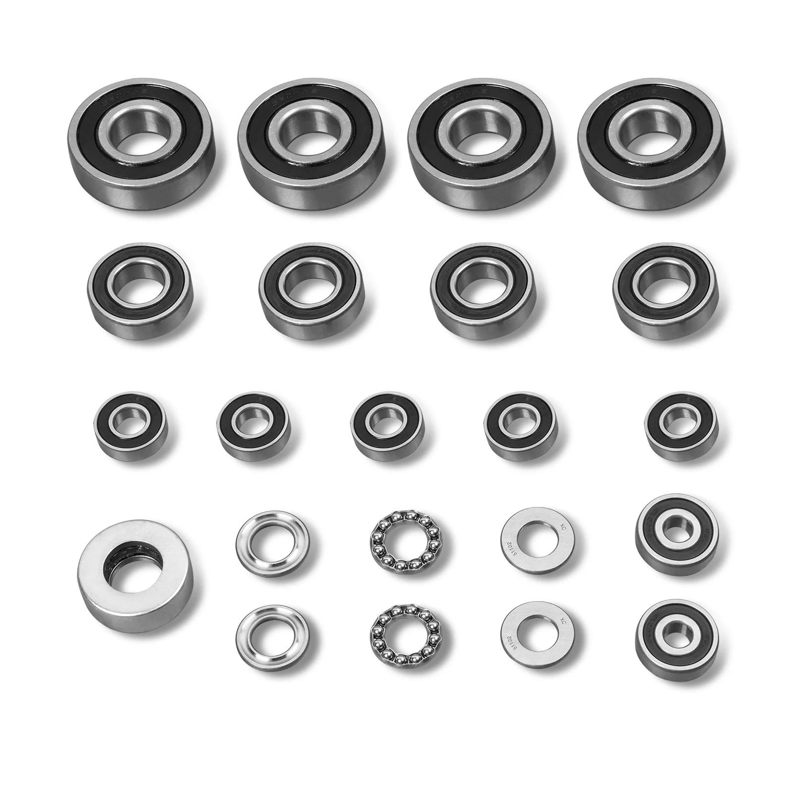 ( 1 Pack / 18 Pcs )Bandwheel Bearings for 26" Portable Sawmill, SM-26 (SKU: 150166; 150166D6; 150166K6) - Image 2