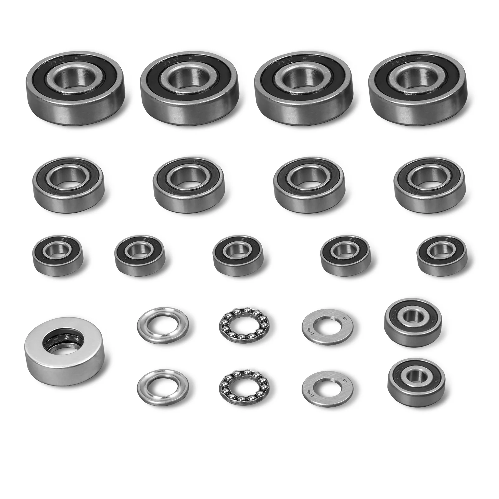 ( 1 Pack / 18 Pcs )Bandwheel Bearings for 26" Portable Sawmill, SM-26 (SKU: 150166; 150166D6; 150166K6) - Image 3