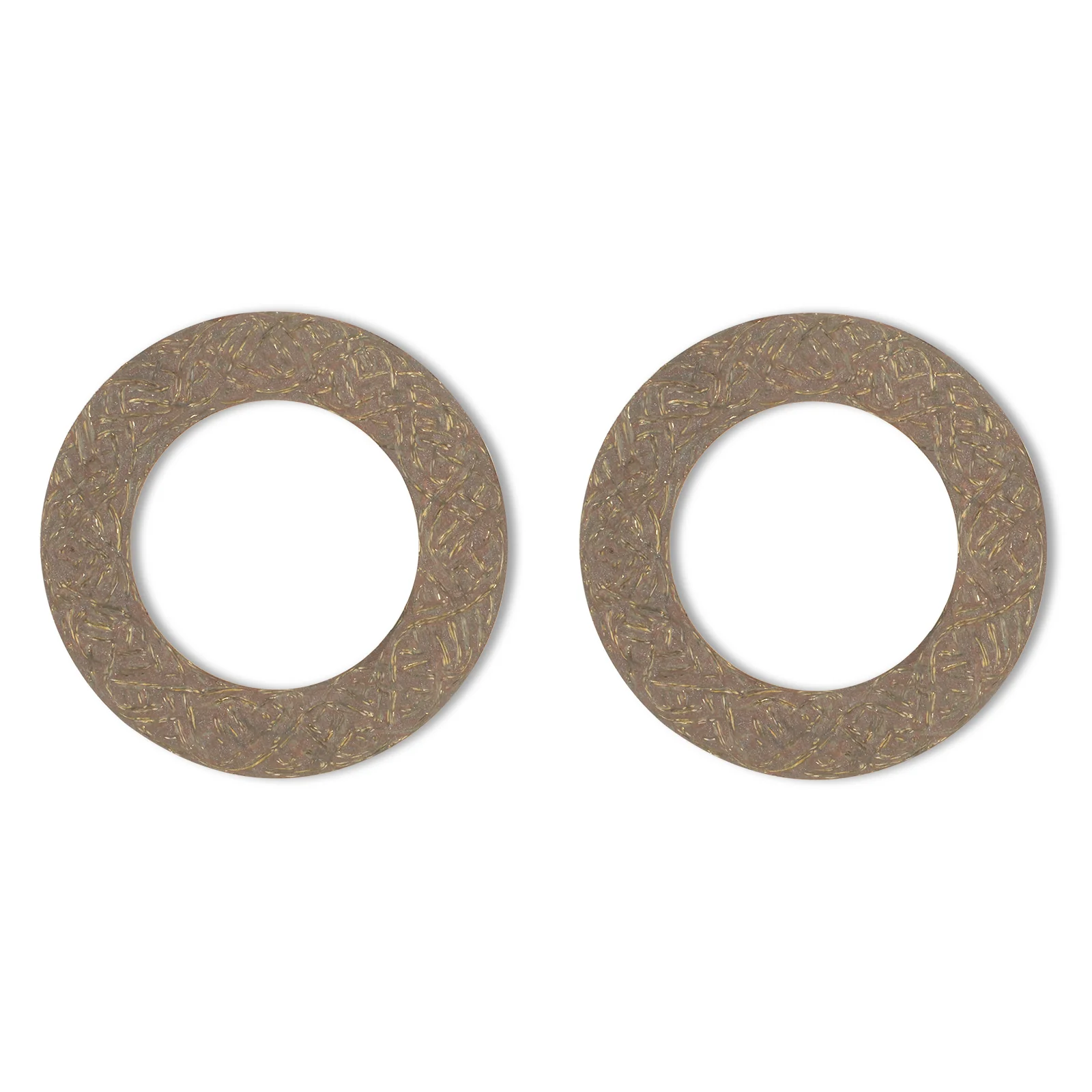 ( 1 Pack / 2 Pcs ) Friction Plates of PTO Drive Shaft Clutch (SKU:410320)