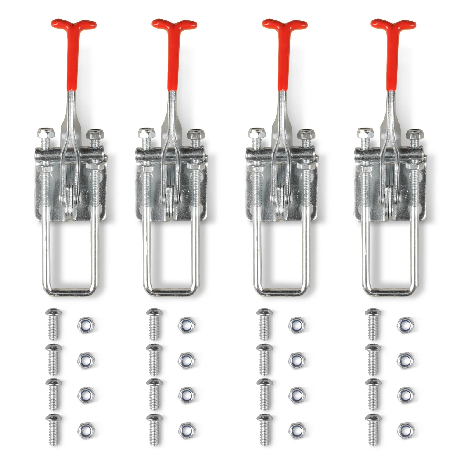 ( 1 Pack / 4 Pcs ) Folding Clasp for Wood Chipper GS1500;  PGS1500; P4206; P4205; B150; B200 - Image 2