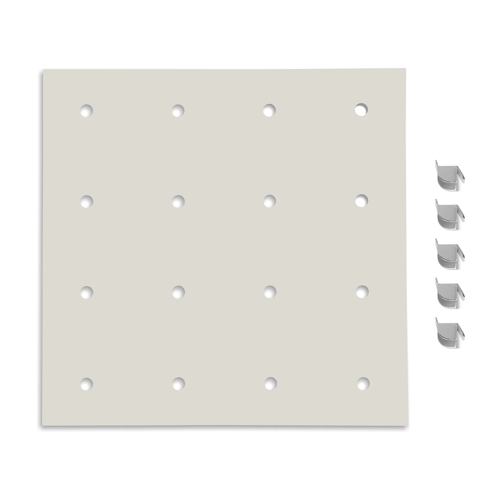 ( 1 Pack / 1 Pcs ) Shelf with 5 Pcs Clips, 210L Cabinet, White (for SKU:203012W, 203013W) - Image 5