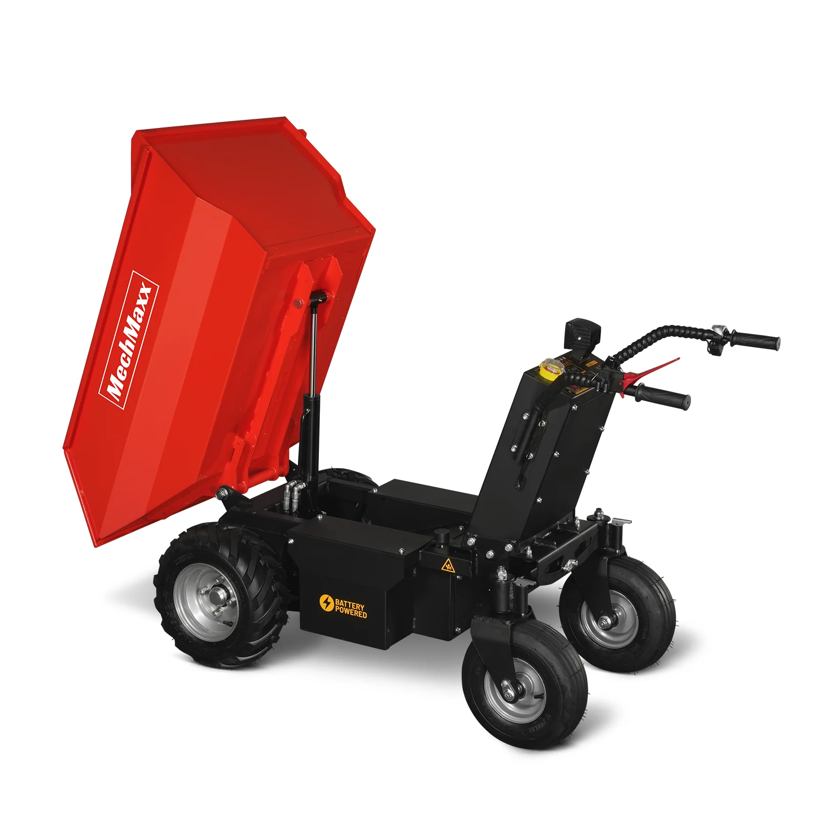 1100lb Loading 1000W DC Motor 48V Battery Powered Hydraulic Tipping Dump Cart,  EH50 - Image 12