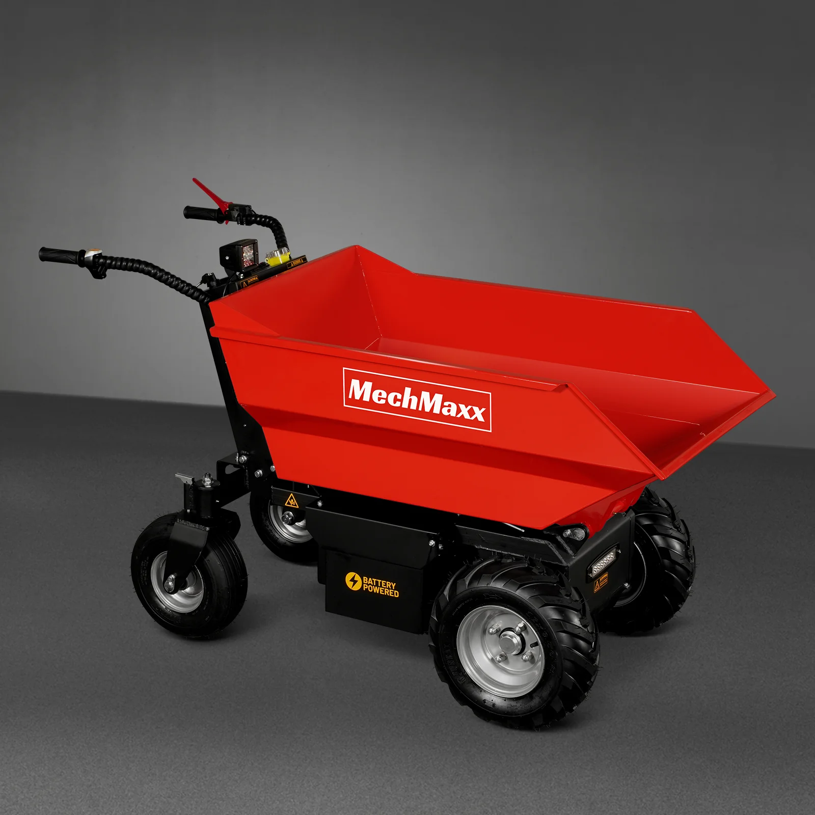 1100lb Loading 1000W DC Motor 48V Battery Powered Hydraulic Tipping Dump Cart,  EH50 - Image 19
