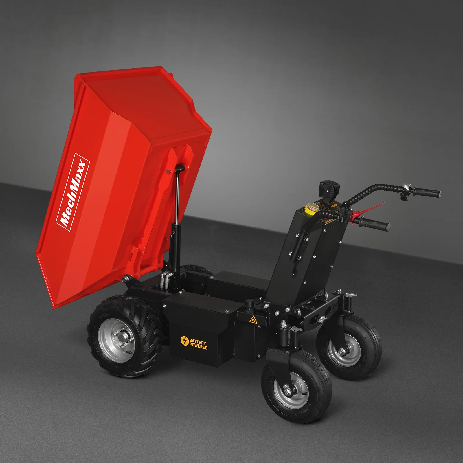 1100lb Loading 1000W DC Motor 48V Battery Powered Hydraulic Tipping Dump Cart,  EH50 - Image 22
