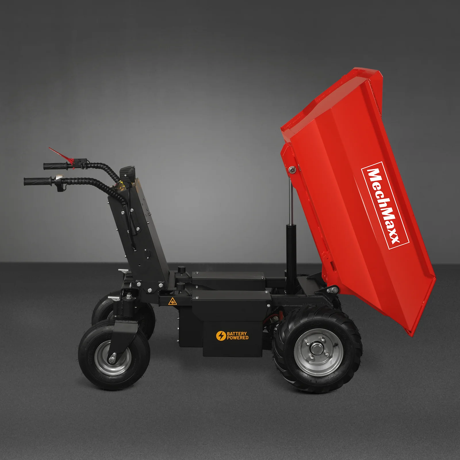 1100lb Loading 1000W DC Motor 48V Battery Powered Hydraulic Tipping Dump Cart,  EH50 - Image 23