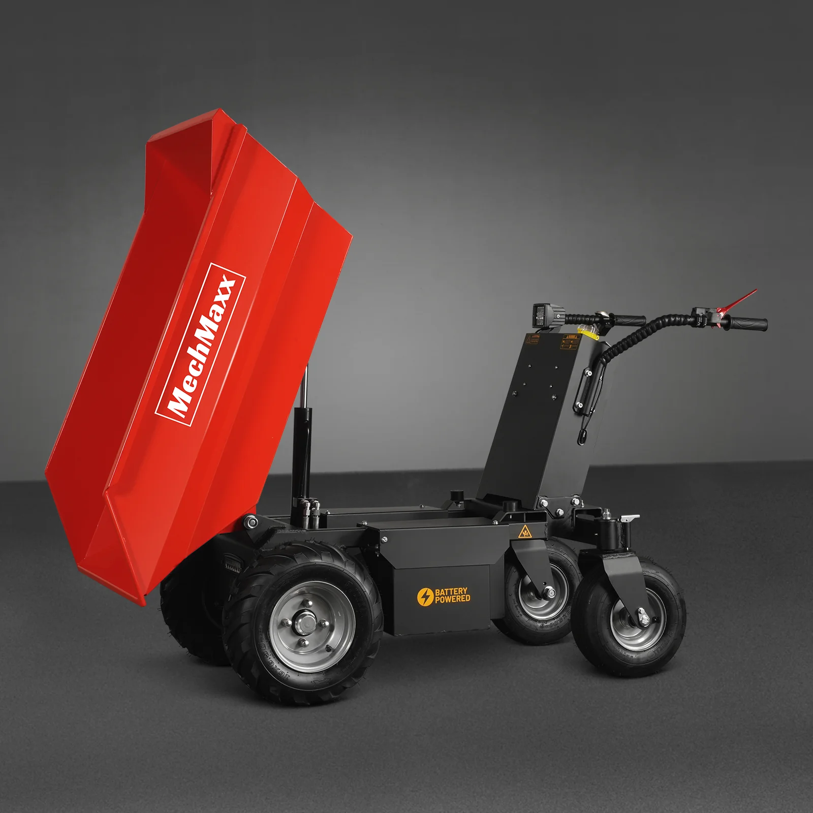 1100lb Loading 1000W DC Motor 48V Battery Powered Hydraulic Tipping Dump Cart,  EH50 - Image 24