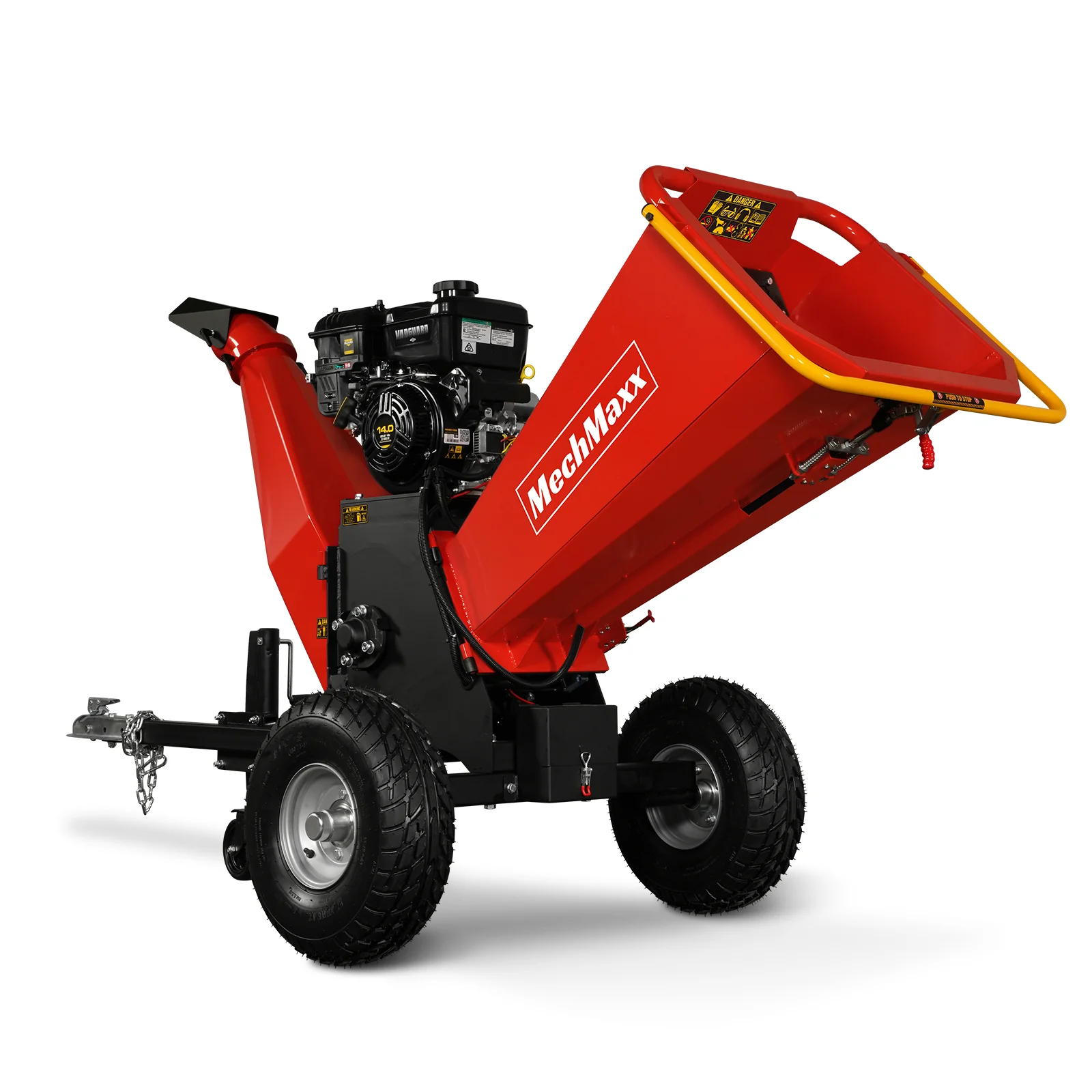 6 inch E-start B&S VANGUARD 408cc 14hp Gasoline Engine Powered Drum Wood Chipper ,  P4206 - Image 26