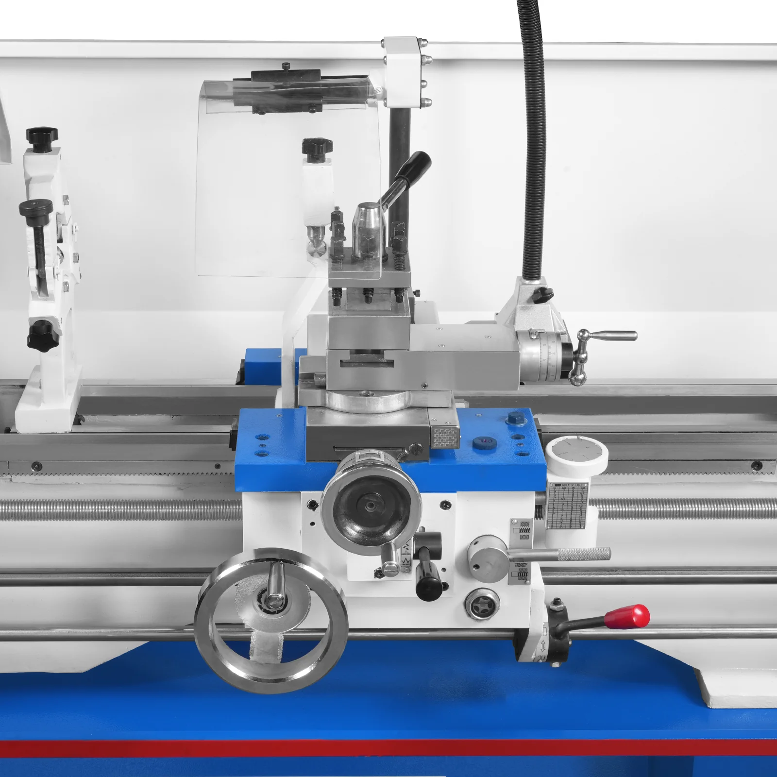 13" x 37" Industrial Heavy Duty Bench Metal Lathe 1.5HP/1100W Metal Working Lathe High Precision 64-1500 RPM Variable Speed with Four-axis sliding system 1337G4 - Image 10