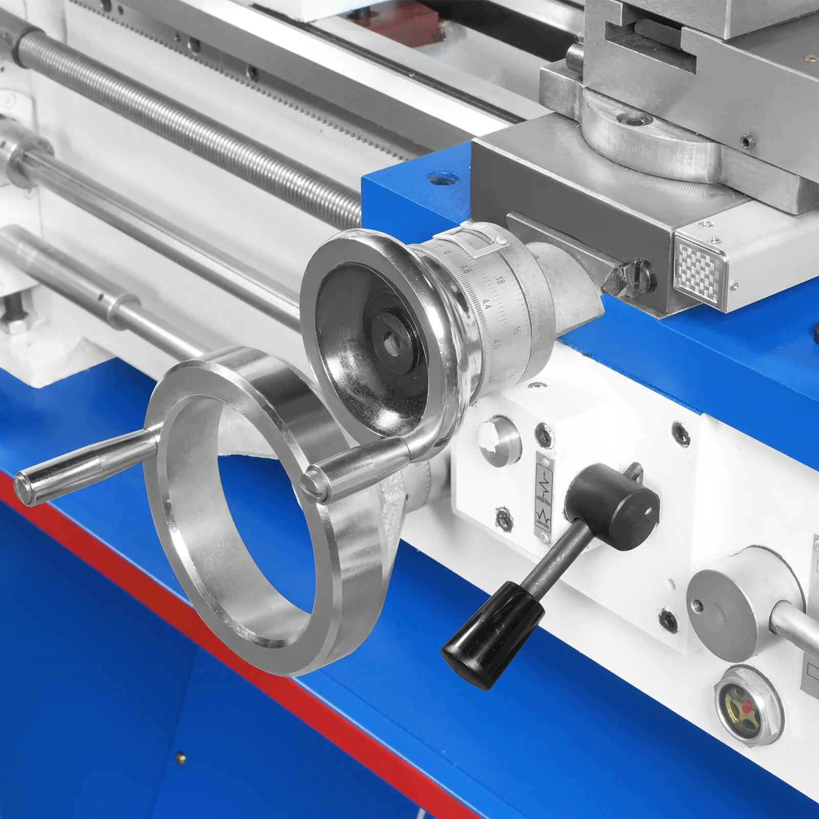 13" x 37" Industrial Heavy Duty Bench Metal Lathe 1.5HP/1100W Metal Working Lathe High Precision 64-1500 RPM Variable Speed with Four-axis sliding system 1337G4 - Image 11