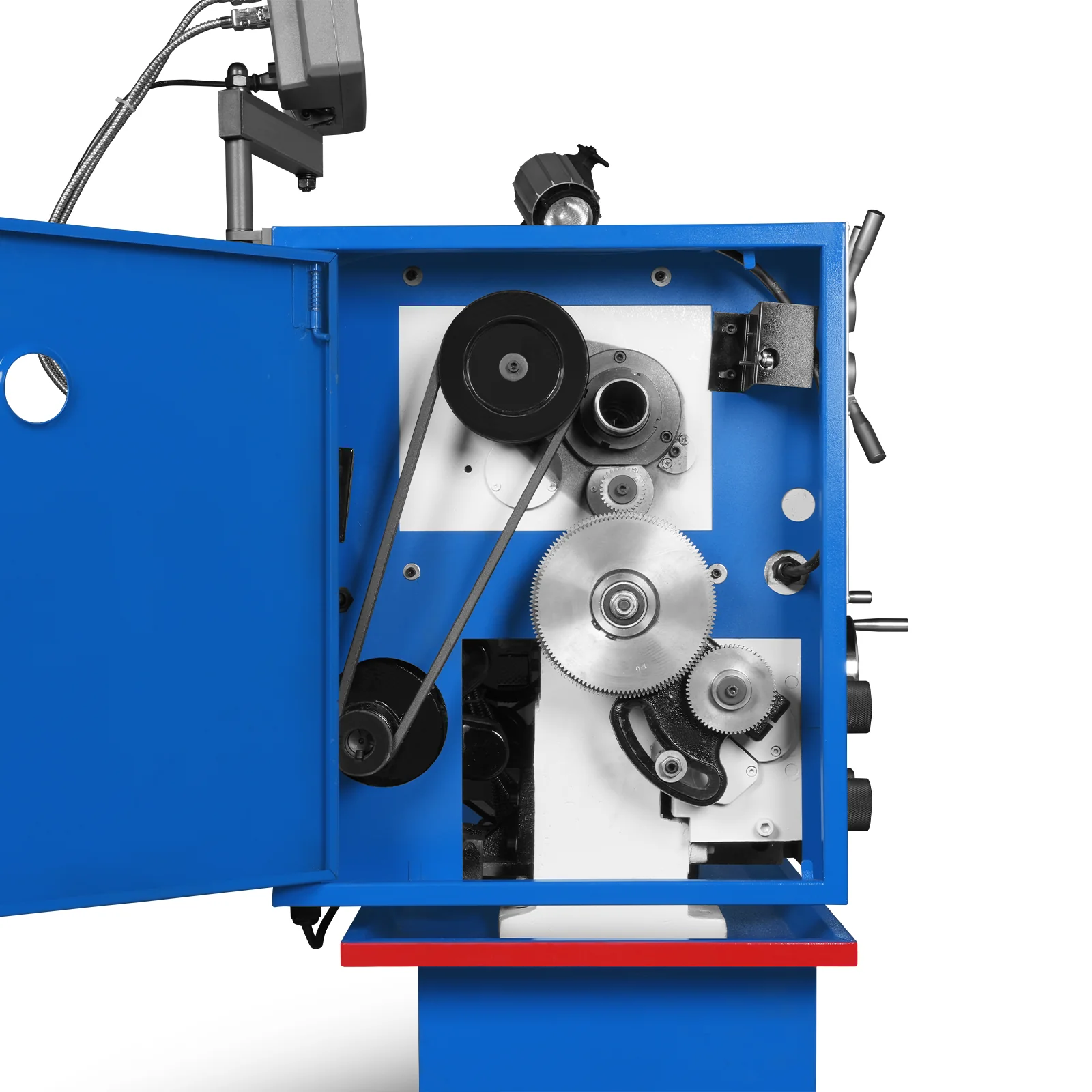 13" x 37" Industrial Heavy Duty Bench Metal Lathe 1.5HP/1100W Metal Working Lathe High Precision 64-1500 RPM Variable Speed with Four-axis sliding system 1337G4 - Image 30