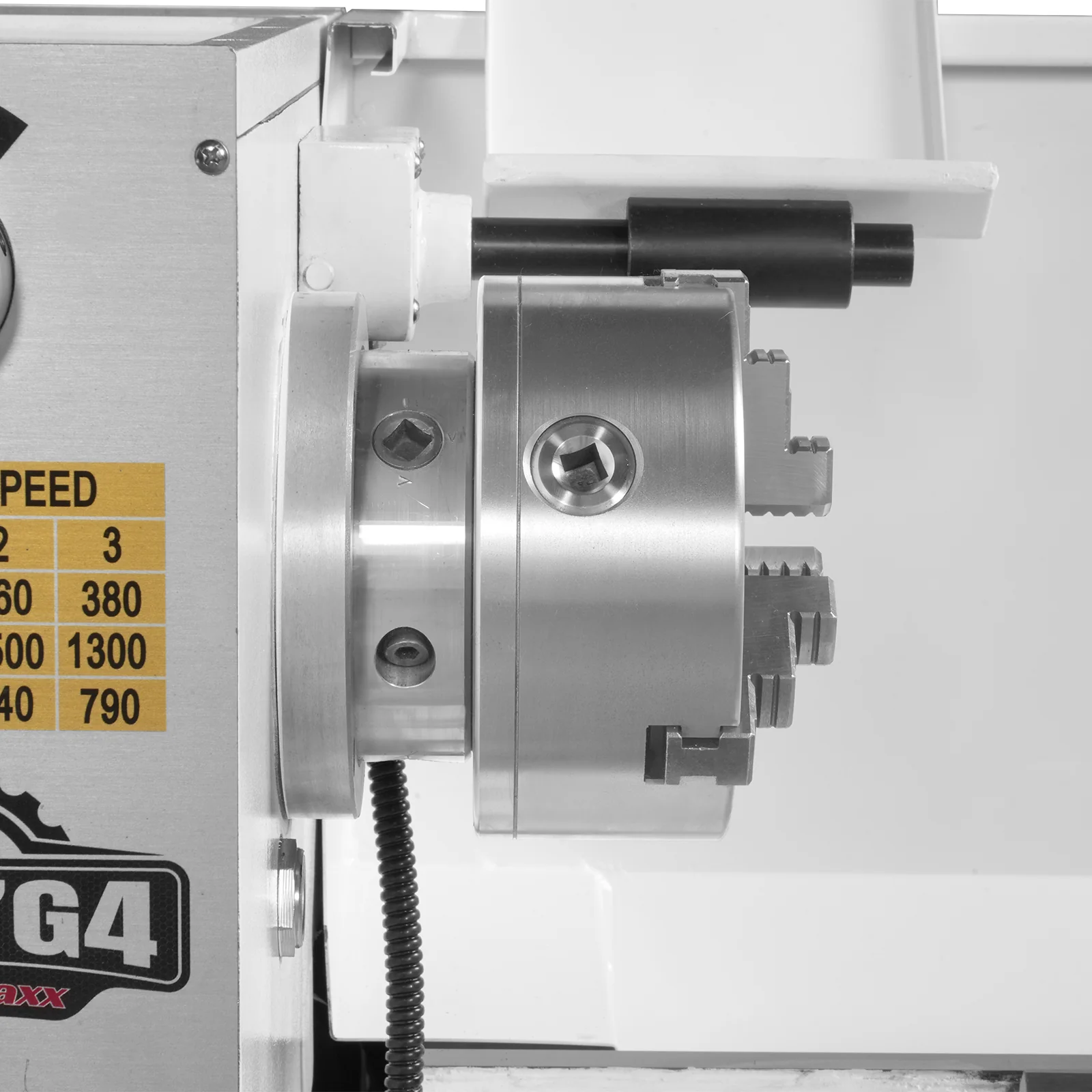 13" x 37" Industrial Heavy Duty Bench Metal Lathe 1.5HP/1100W Metal Working Lathe High Precision 64-1500 RPM Variable Speed with Four-axis sliding system 1337G4 - Image 7