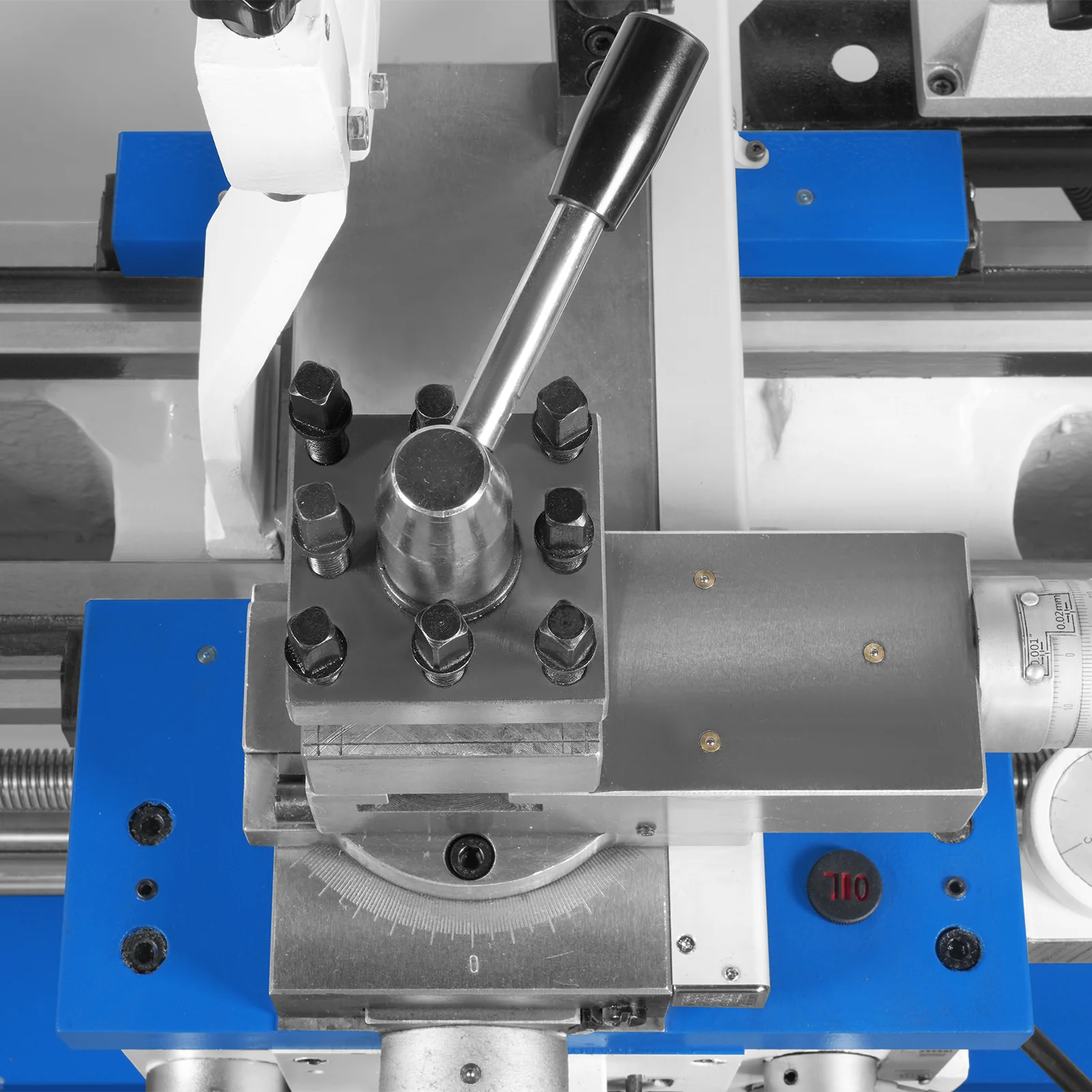 13" x 37" Industrial Heavy Duty Bench Metal Lathe 1.5HP/1100W Metal Working Lathe High Precision 64-1500 RPM Variable Speed with Four-axis sliding system 1337G4 - Image 9