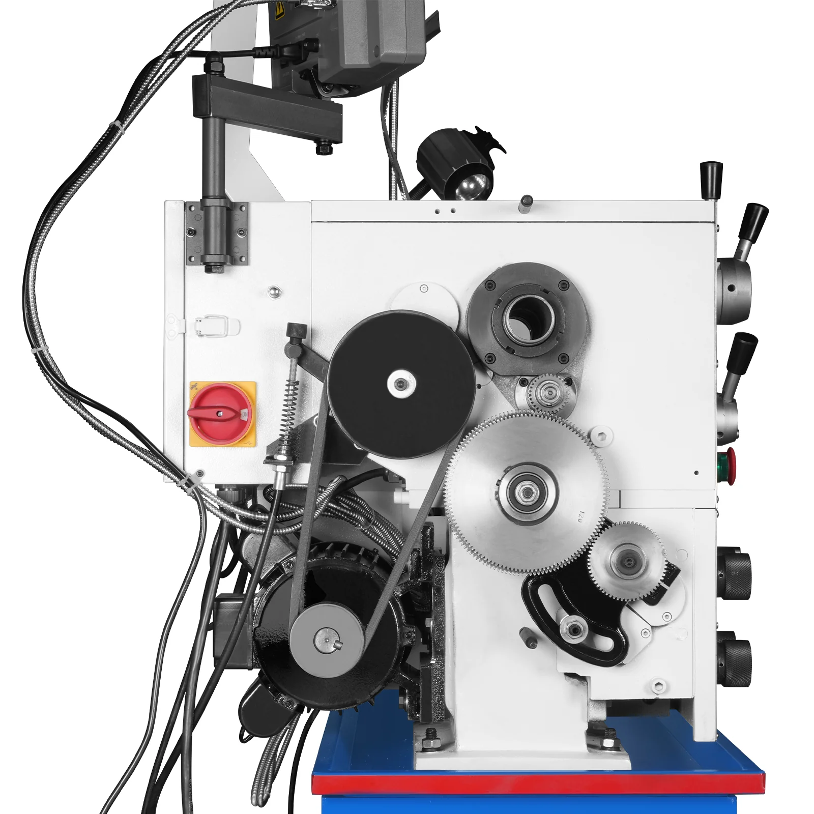 13" x 40" Industrial Heavy Duty Bench Metal Lathe 2HP/1500W Metal Working Lathe High Precision 70-2000 RPM Variable Speed with Four-axis sliding system 1340G - Image 10