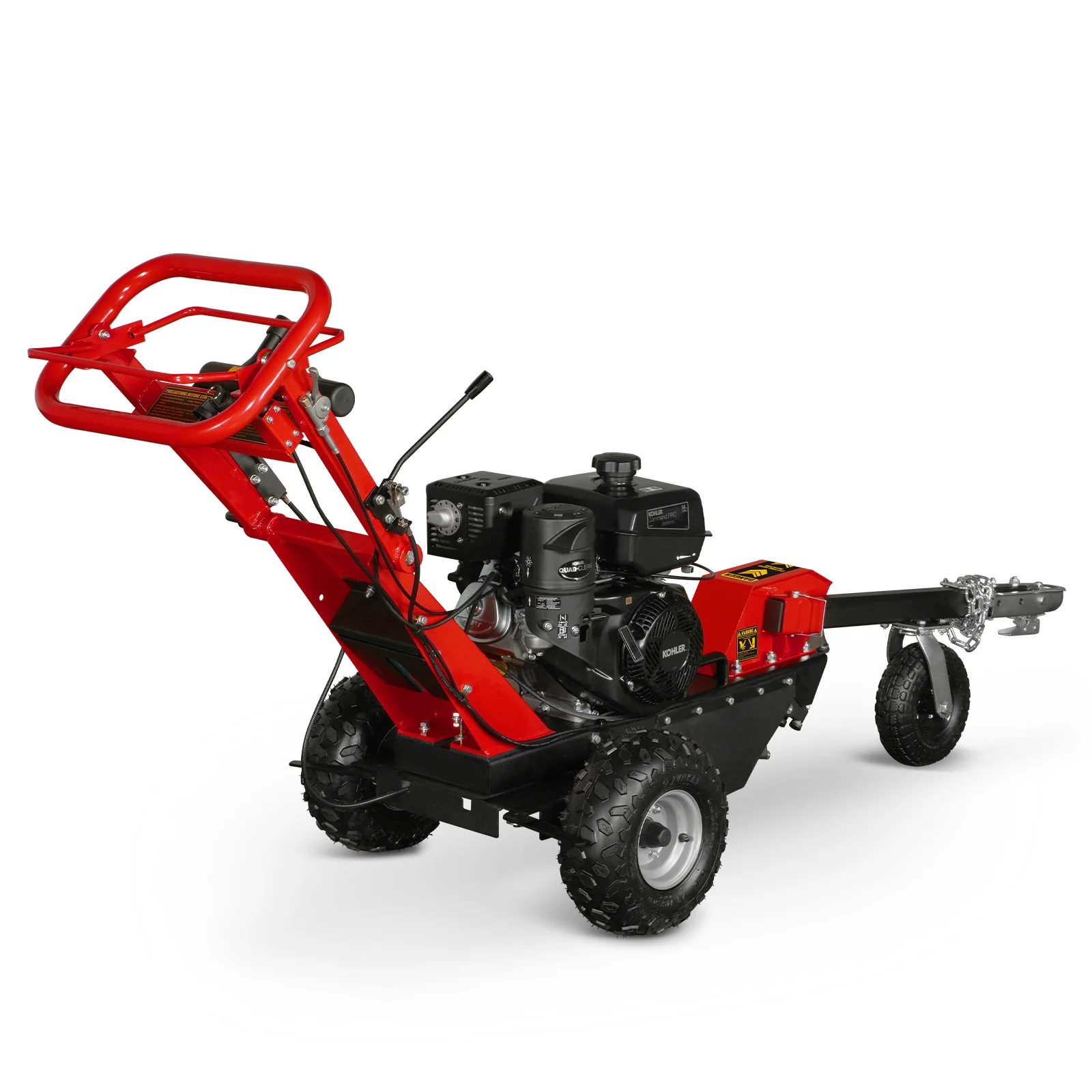 15-inch 14hp 429cc KOHLER E-Start Stump Grinder with Tow Bar,  SG380 - Image 18