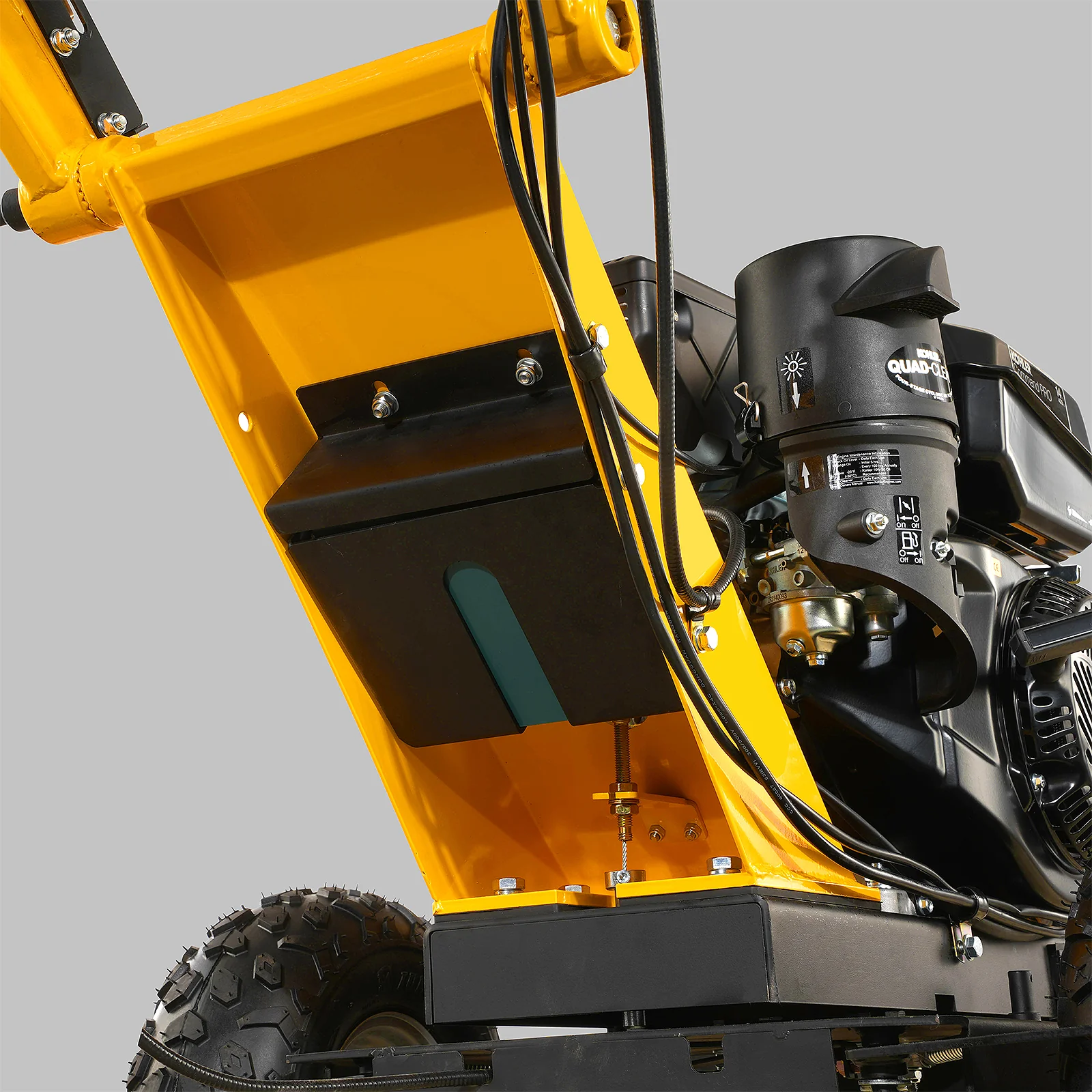 15-inch 14hp 429cc KOHLER E-Start Stump Grinder with Tow Bar,  SG380 - Image 10
