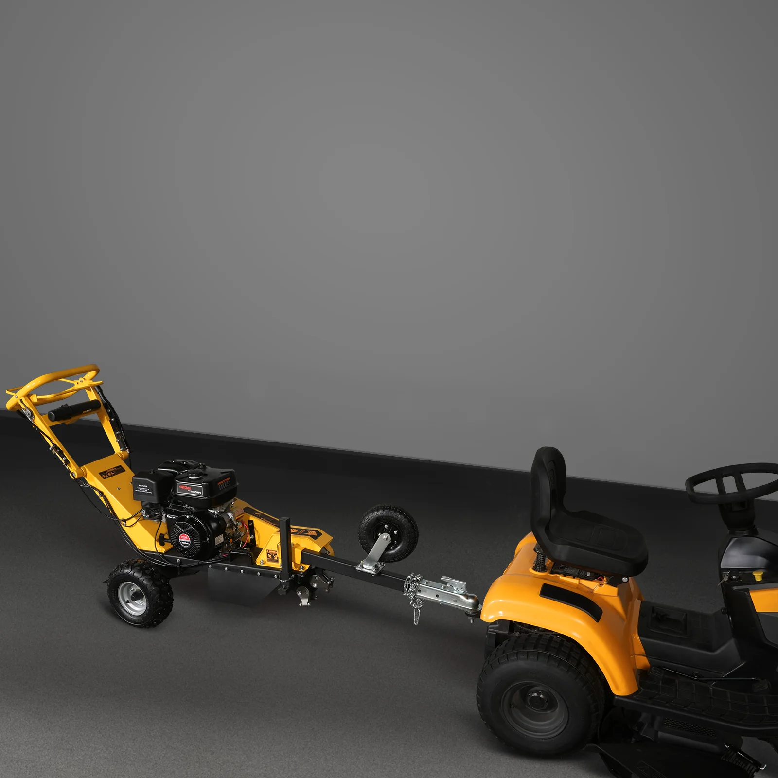 15 inch 15HP 420cc DUCAR E-Start Stump Grinder with Tow Bar,  SG380 - Image 3