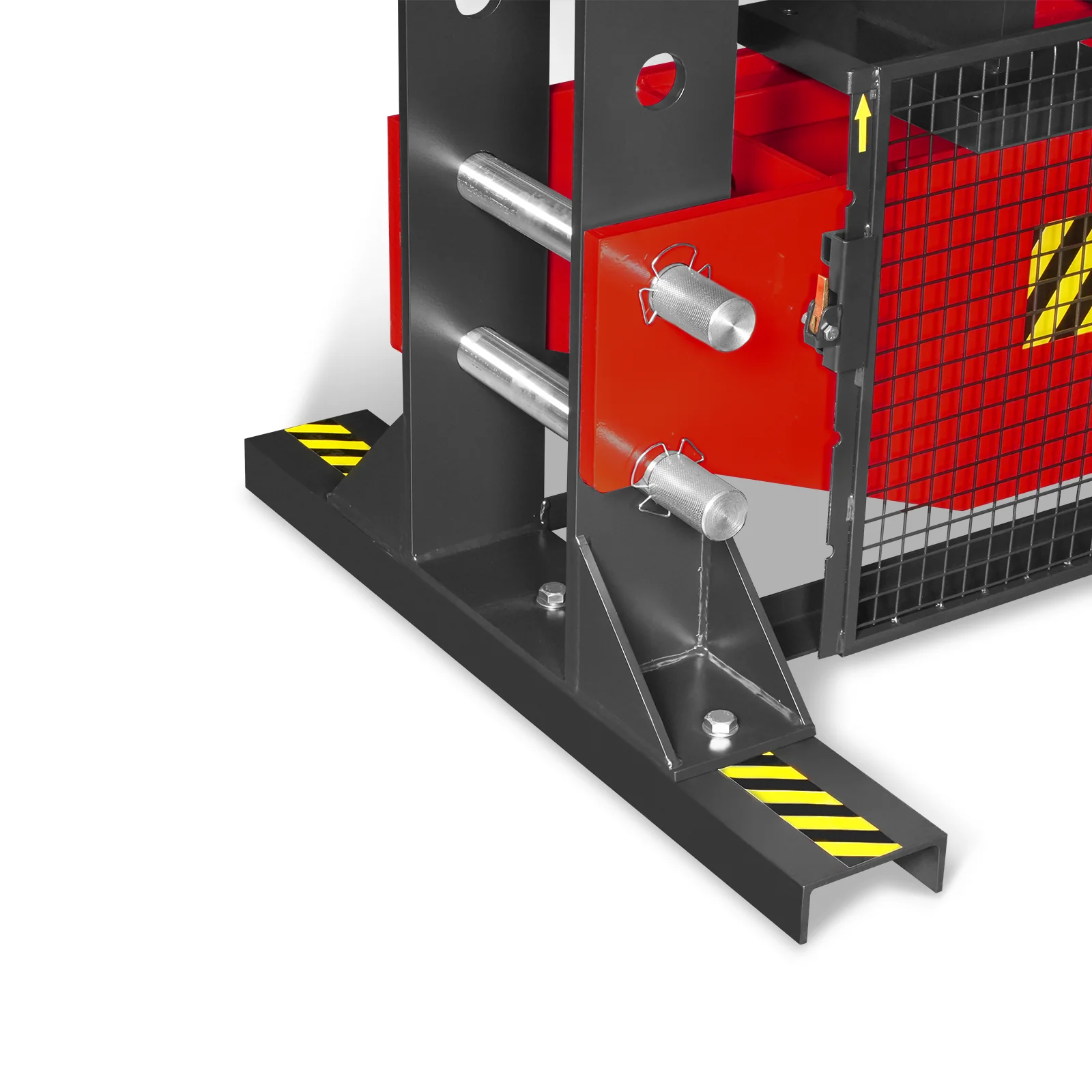 150 Ton H-Frame Electric Hydraulic Shop Press with Double-Acting Cylinder & Chain-Driven Table Lift, 110V Motor, Fully Welded Steel Frame, Safety Guard, HSP150E - Image 18