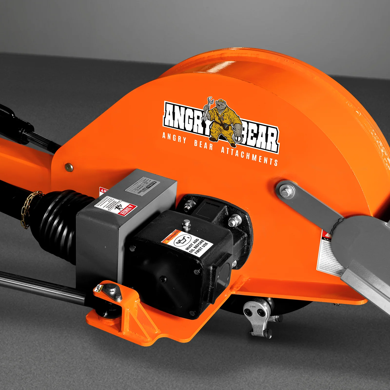 24'' Cutting Wheel Hydraulic Cylinders Stump Grinder, (PTO Shaft Included with Slip Clutch) , 35-60hp, TSG61 - Image 16