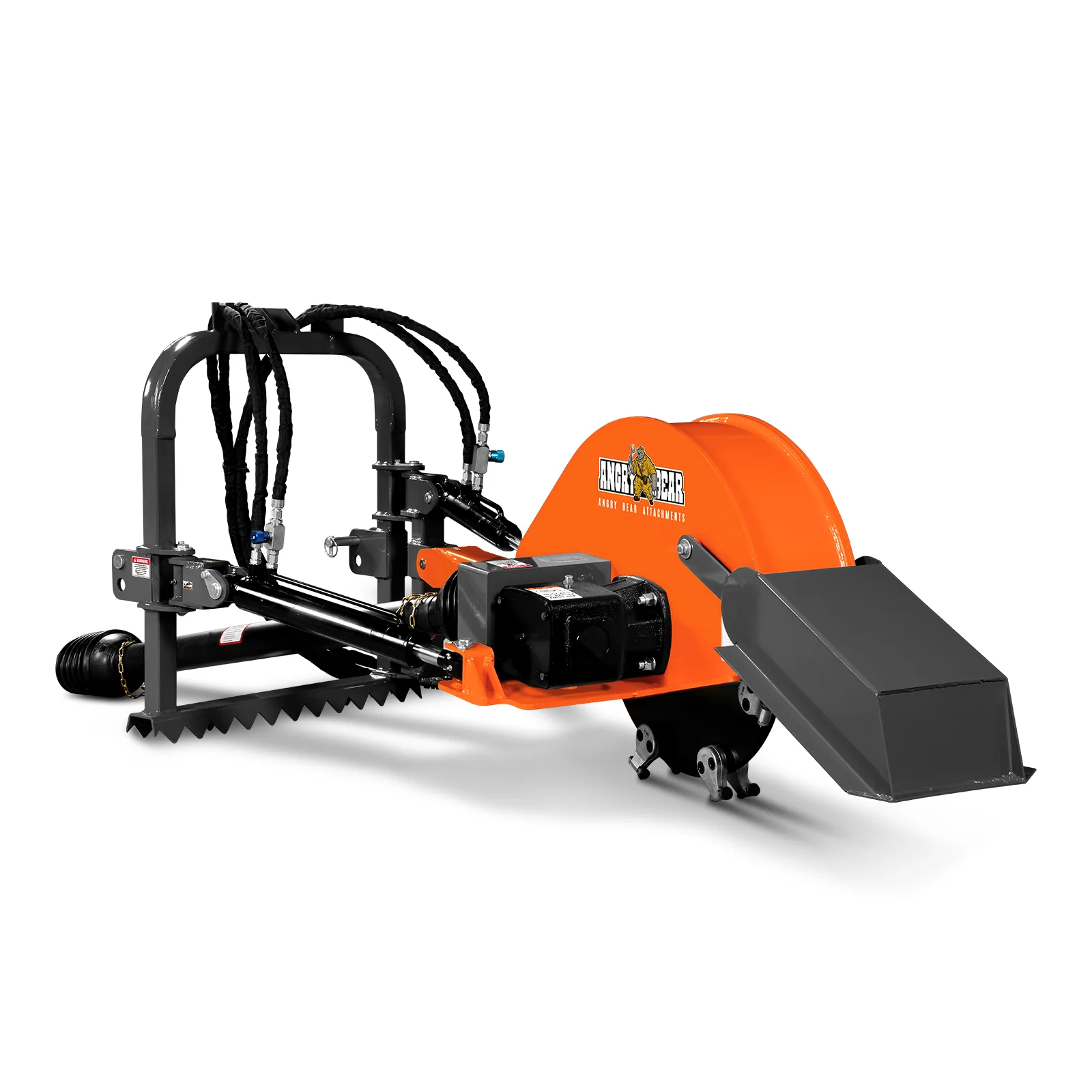 24'' Cutting Wheel Hydraulic Cylinders Stump Grinder, (PTO Shaft Included with Slip Clutch) , 35-60hp, TSG61 - Image 21