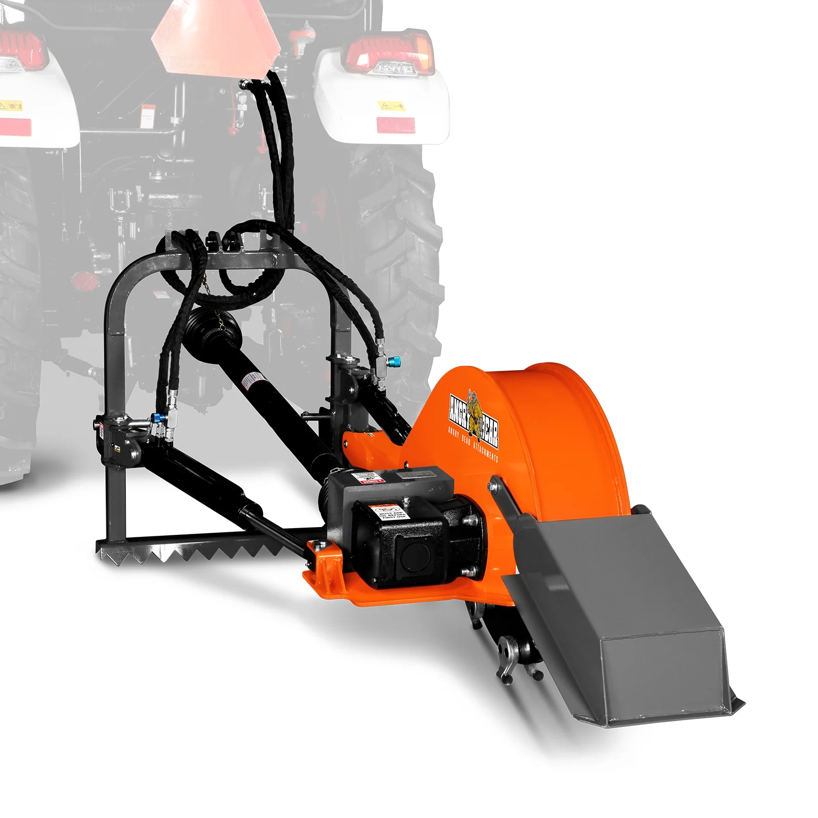 24'' Cutting Wheel Hydraulic Cylinders Stump Grinder, (PTO Shaft Included with Slip Clutch) , 35-60hp, TSG61 - Image 25