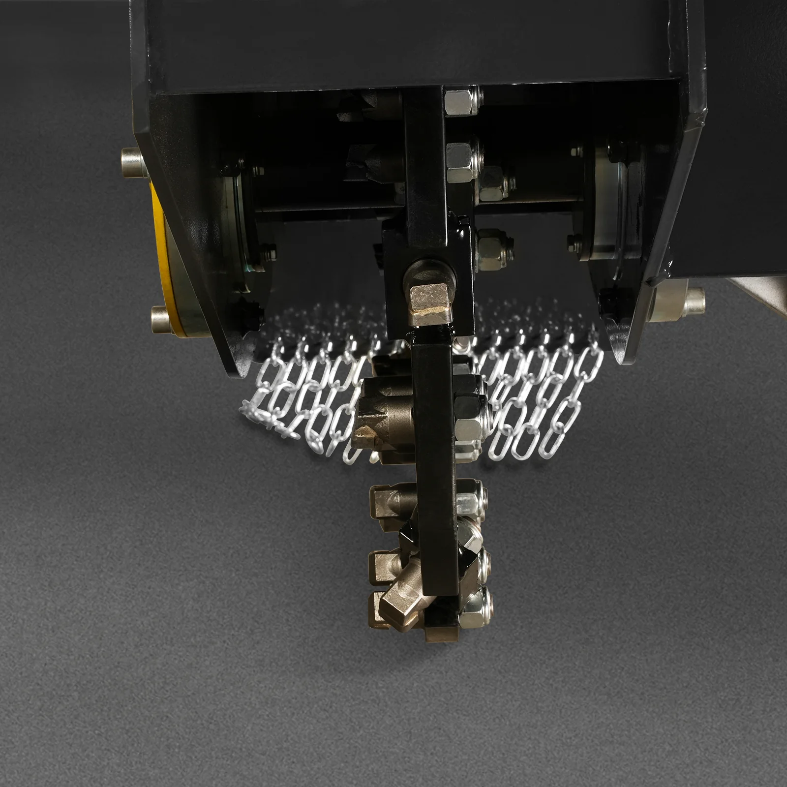 Stump Grinder Attachment for Skid Steer Loader With 34 Carbide Teeth, 18-23 GPM, SG61 - Image 3