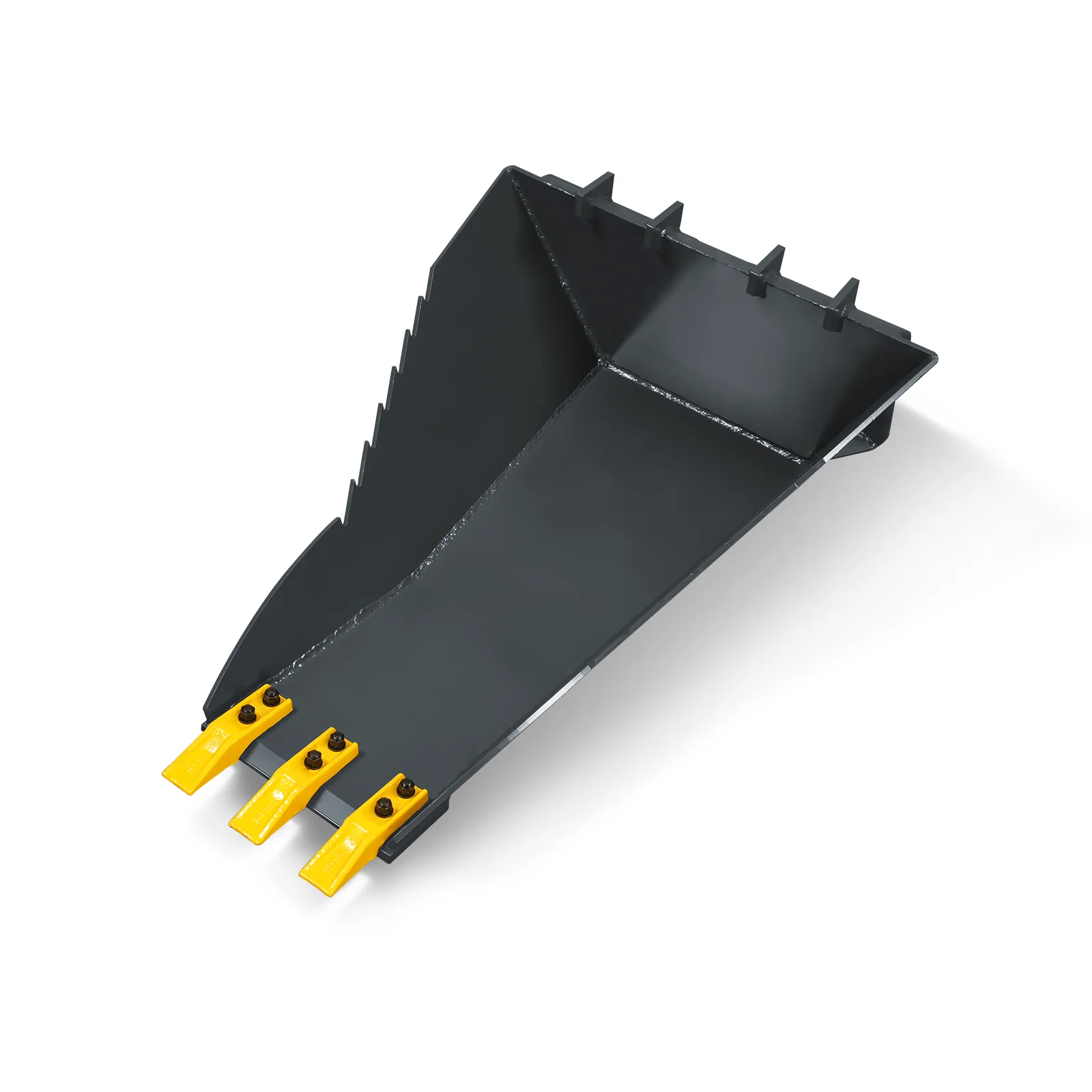 16'' Cutting Width Mini Skid Steer Stump Bucket - Image 4