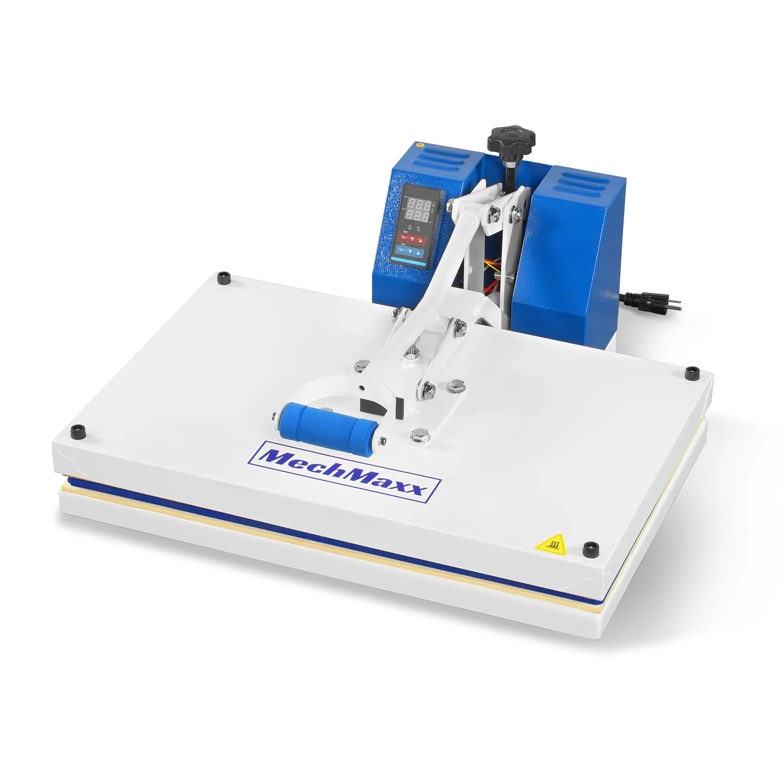 16"x24" (40x60cm) Manual Heat Press 110V 1.87HP/1400W - Teflon-Coated Aluminum Heating Plate, Iron Worktable, High Pressure for Heat Transfer - Image 7