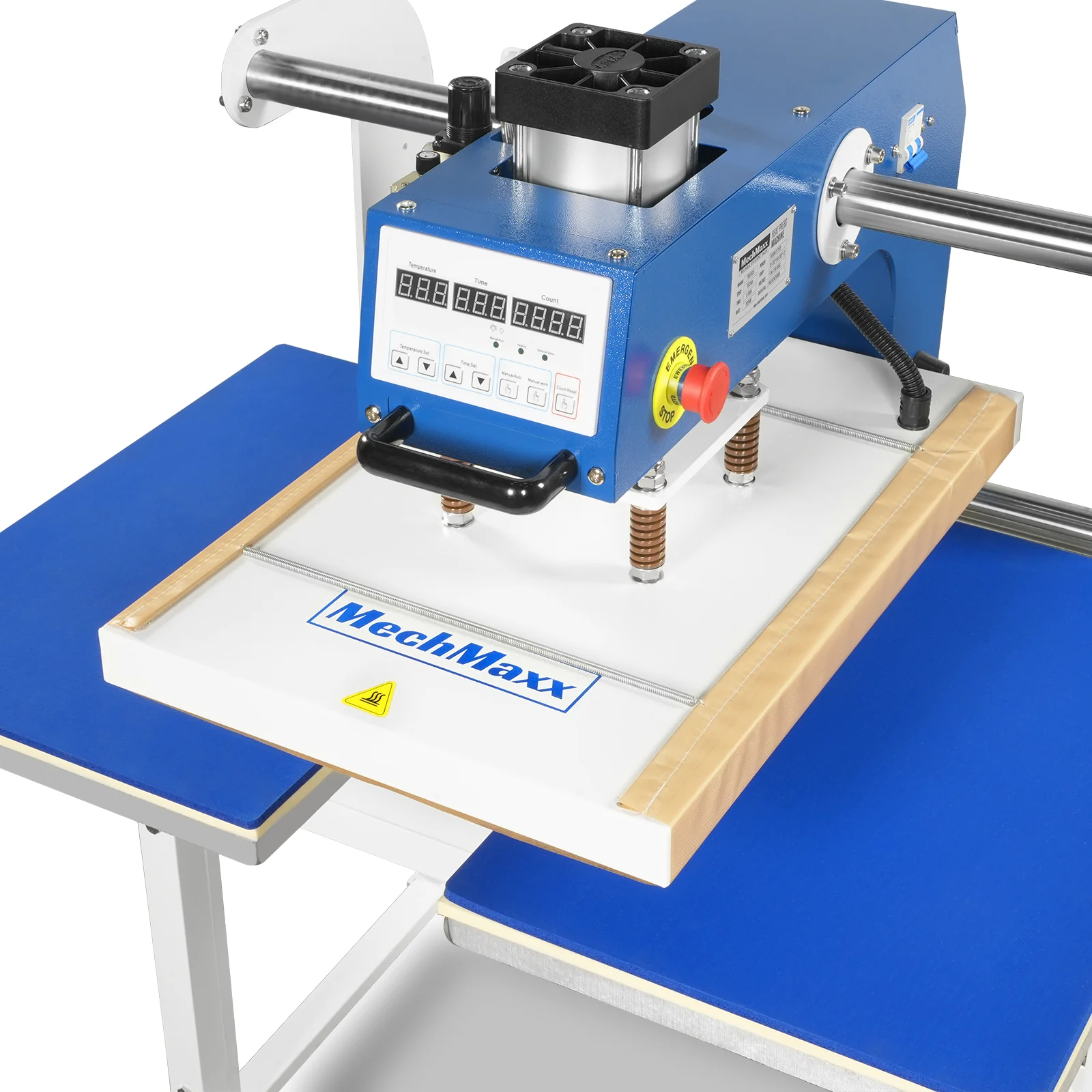 16x24 Inch Commercial Pneumatic Dual Platen Heat Press - Auto Lift Digital Sublimation Transfer Machine with AIRTAC Pneumatic Parts & Adjustable Pressure (110V 2.2HP) - Image 24