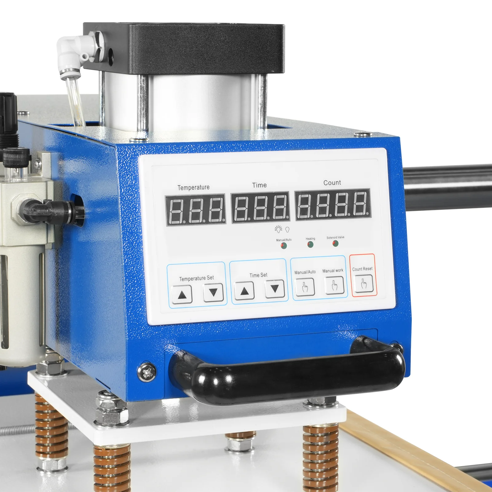 16x24 Inch Commercial Pneumatic Dual Platen Heat Press - Auto Lift Digital Sublimation Transfer Machine with AIRTAC Pneumatic Parts & Adjustable Pressure (110V 2.2HP) - Image 27