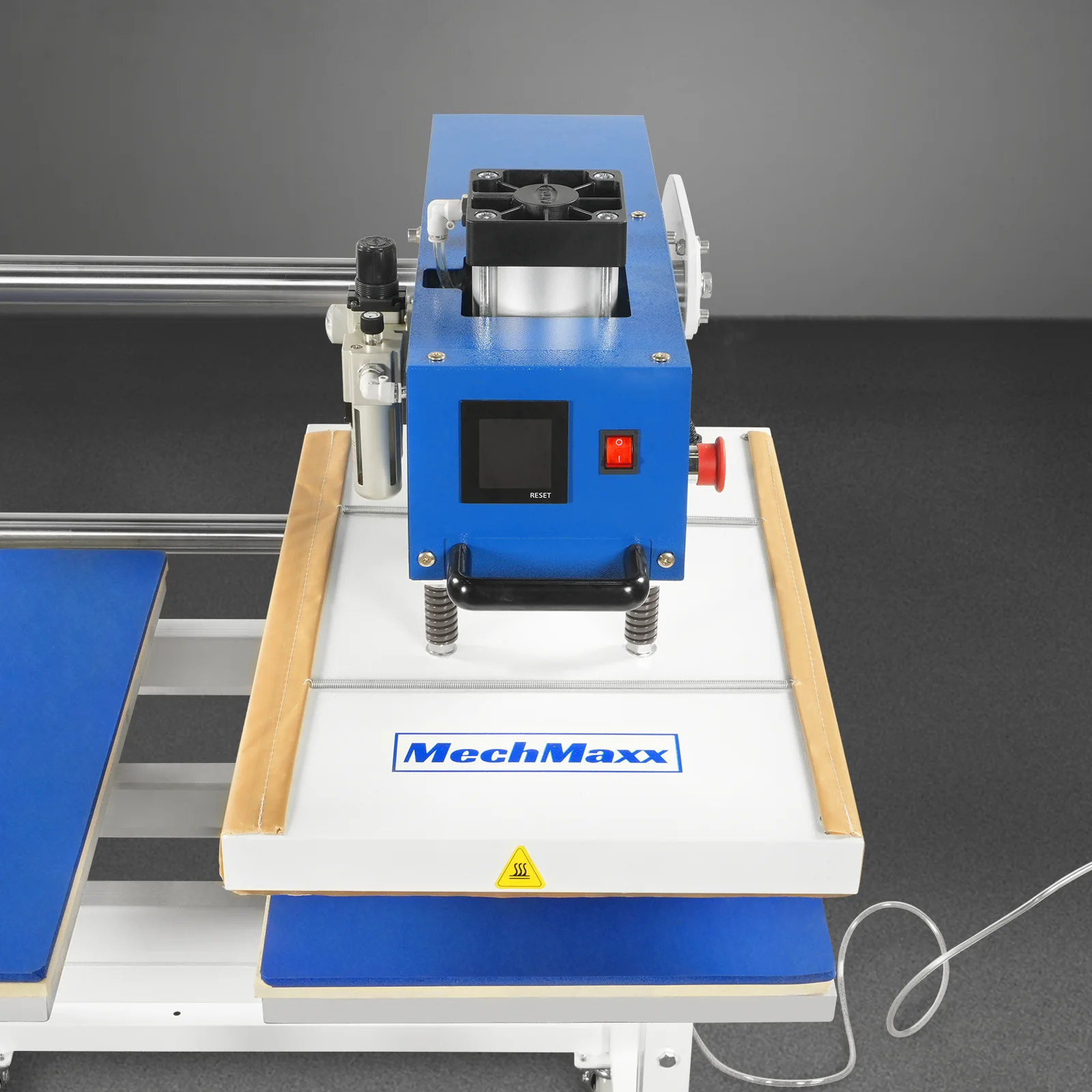 16x24 Inch Commercial Pneumatic Dual Platen Heat Press - Auto Lift Digital Sublimation Transfer Machine with Full Touch LCD Screen & AIRTAC Pneumatic Parts (110V 2.2HP) - Image 12