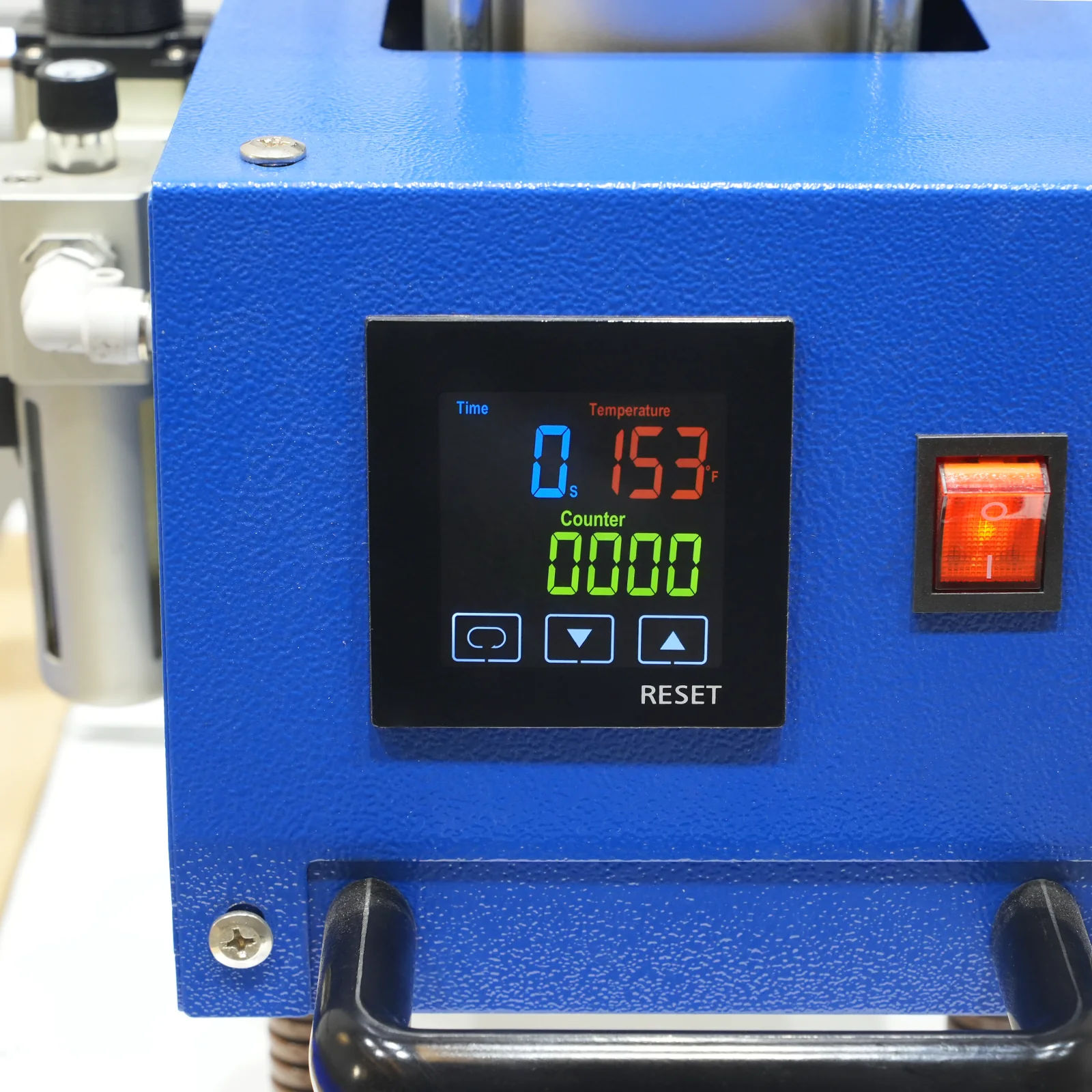 16x24 Inch Commercial Pneumatic Dual Platen Heat Press - Auto Lift Digital Sublimation Transfer Machine with Full Touch LCD Screen & AIRTAC Pneumatic Parts (110V 2.2HP) - Image 13