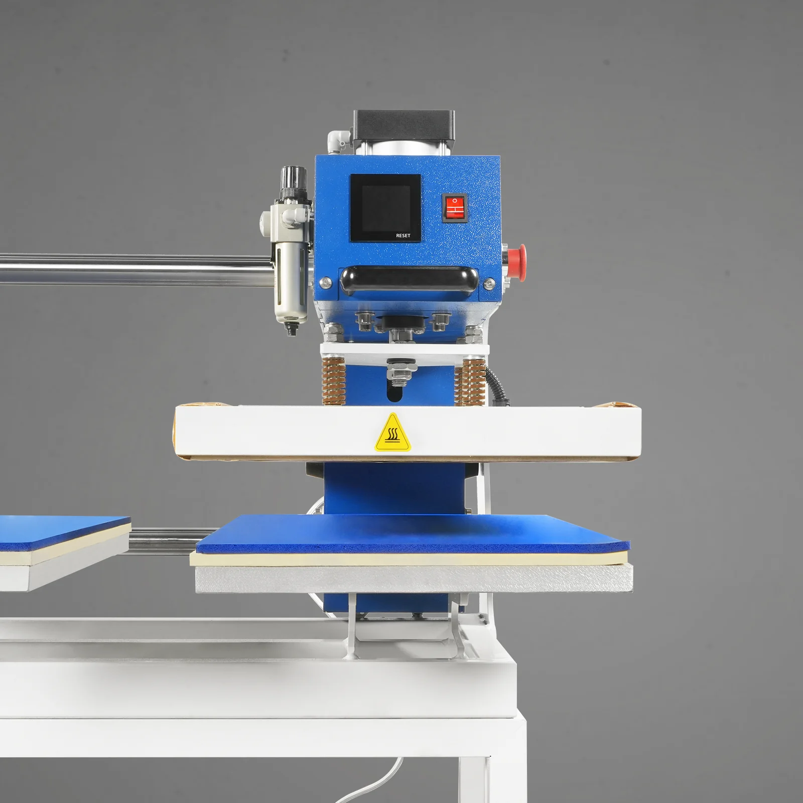16x24 Inch Commercial Pneumatic Dual Platen Heat Press - Auto Lift Digital Sublimation Transfer Machine with Full Touch LCD Screen & AIRTAC Pneumatic Parts (110V 2.2HP) - Image 14