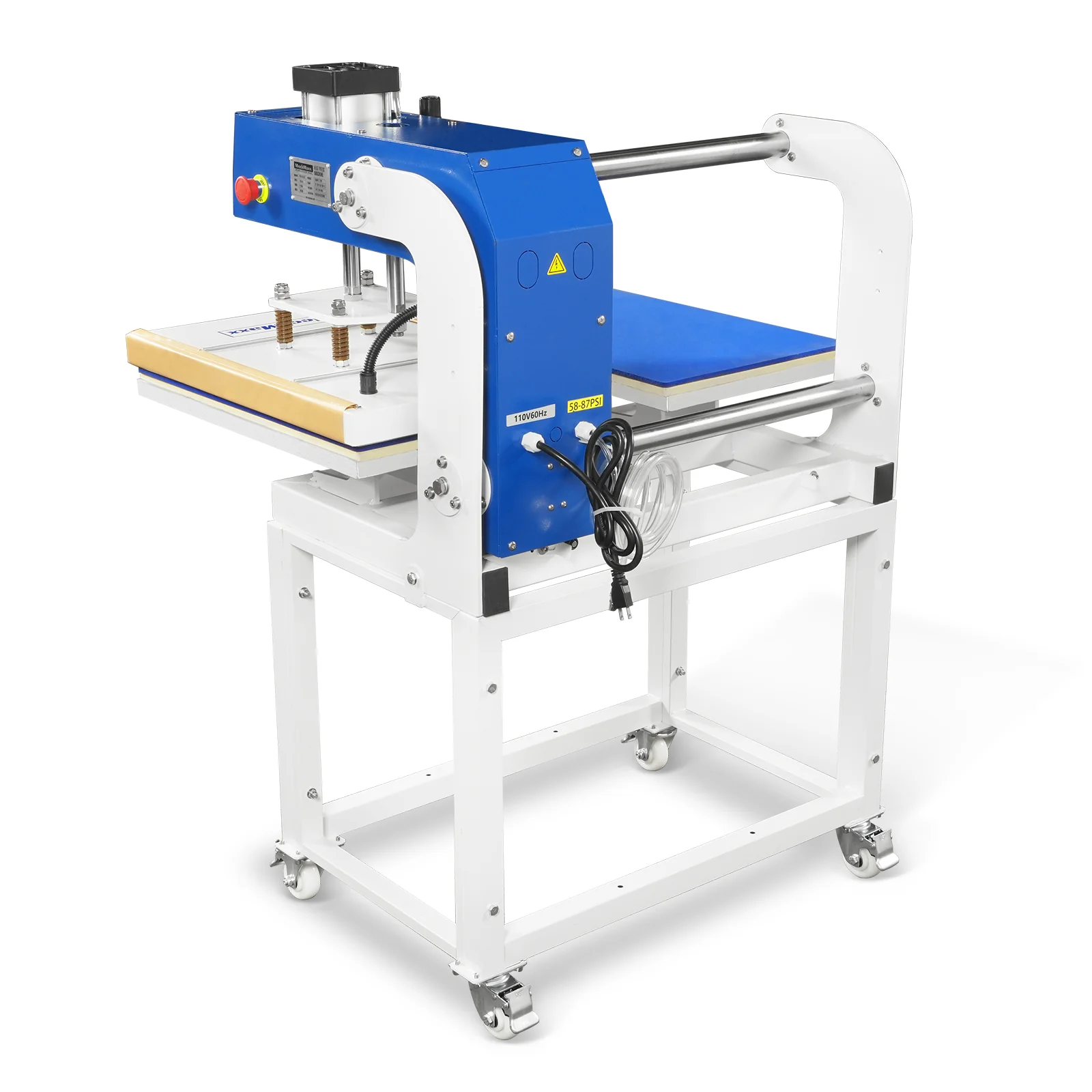 16x24 Inch Commercial Pneumatic Dual Platen Heat Press - Auto Lift Digital Sublimation Transfer Machine with Full Touch LCD Screen & AIRTAC Pneumatic Parts (110V 2.2HP) - Image 15