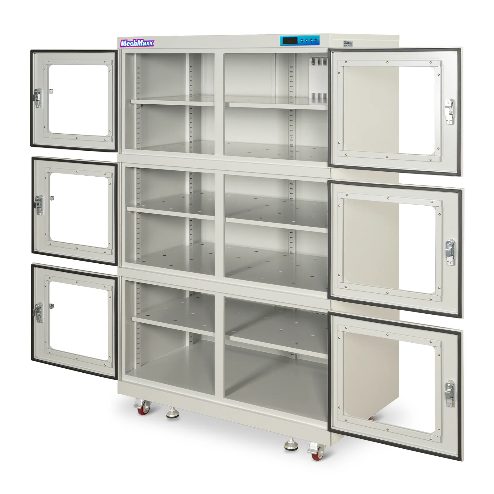 20-60% RH Electronic Dry Cabinet 1430L ESD Desiccator Cabinet Low Humidity Storage,  White,  EDC1430AW-6 - Image 13