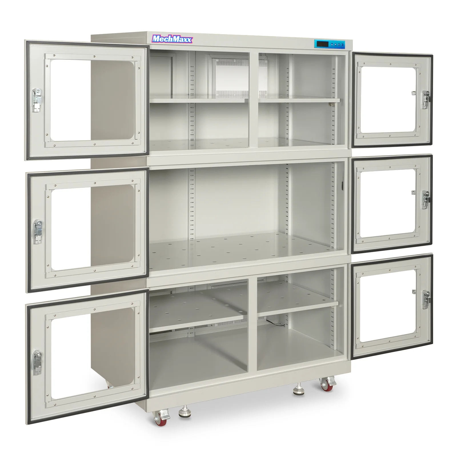 20-60% RH Electronic Dry Cabinet 1430L ESD Desiccator Cabinet Low Humidity Storage,  White,  EDC1430AW-6 - Image 15