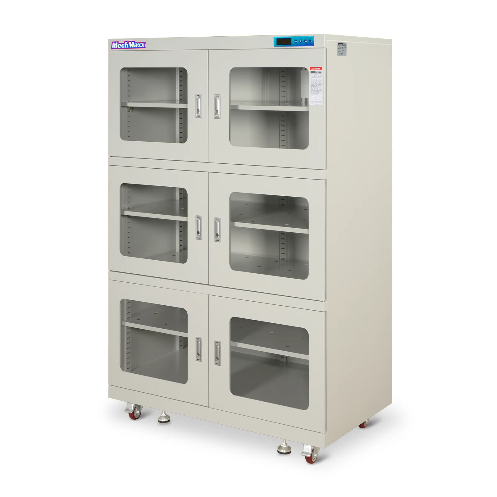20-60% RH Electronic Dry Cabinet 1430L ESD Desiccator Cabinet Low Humidity Storage,  White,  EDC1430AW-6 - Image 7