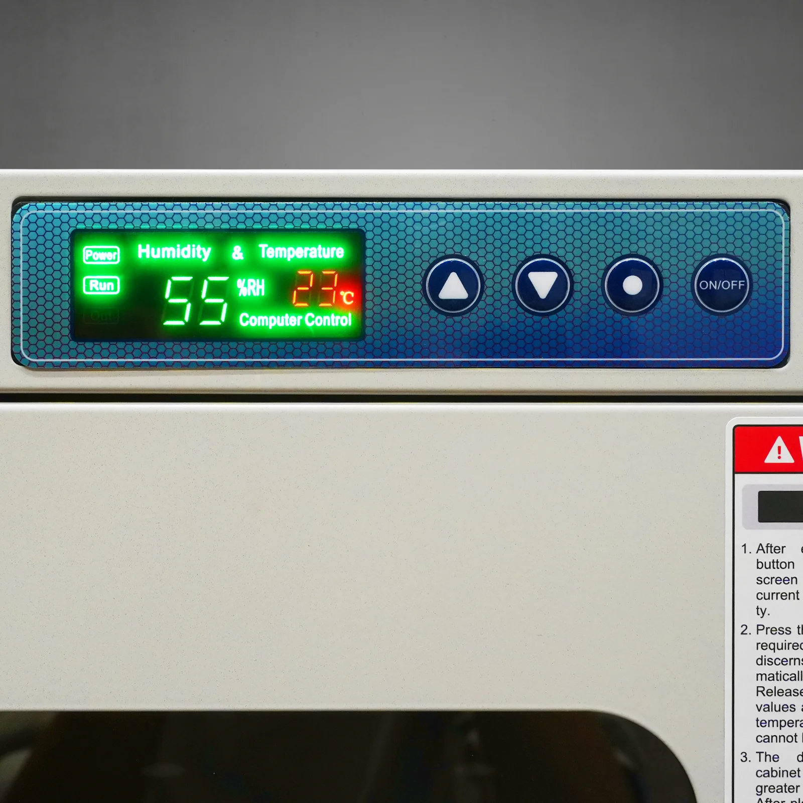 20-60% RH Electronic Dry Cabinet 320L ESD Desiccator Cabinet Low Humidity Storage,  White,  EDC320AW - Image 3