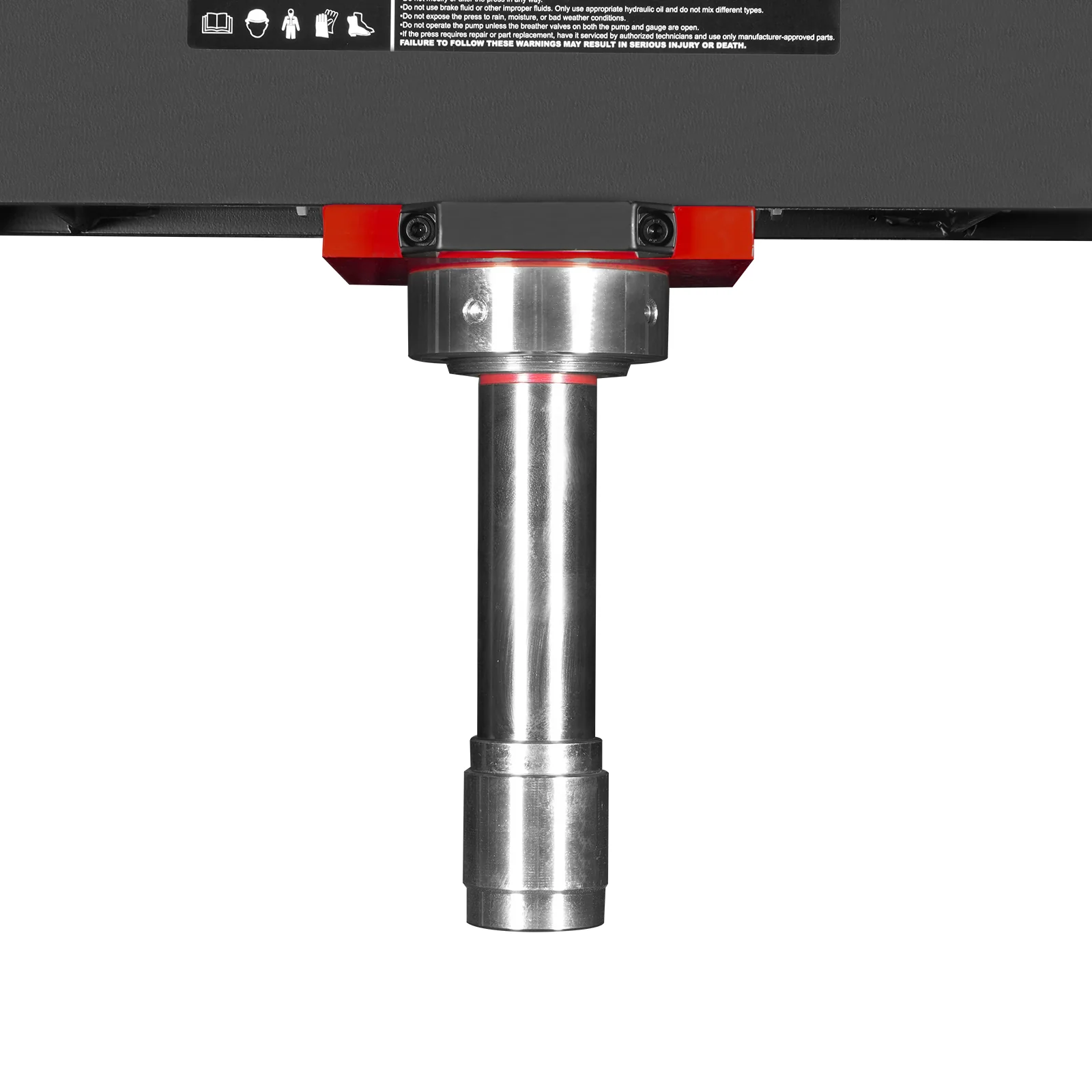 20 Ton H-Frame Air/Hydraulic Shop Press with Press Pin Kit, Fully Welded Steel Frame, Safety Guard, Foot Pedal Control, HSP20 - Image 12