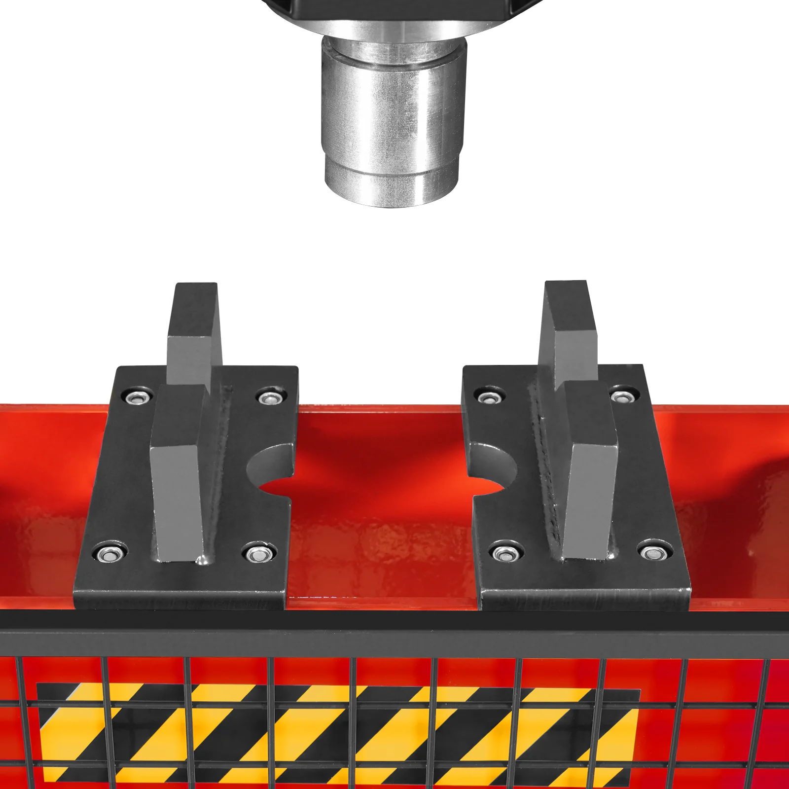 20 Ton H-Frame Air/Hydraulic Shop Press with Press Pin Kit, Fully Welded Steel Frame, Safety Guard, Foot Pedal Control, HSP20 - Image 13