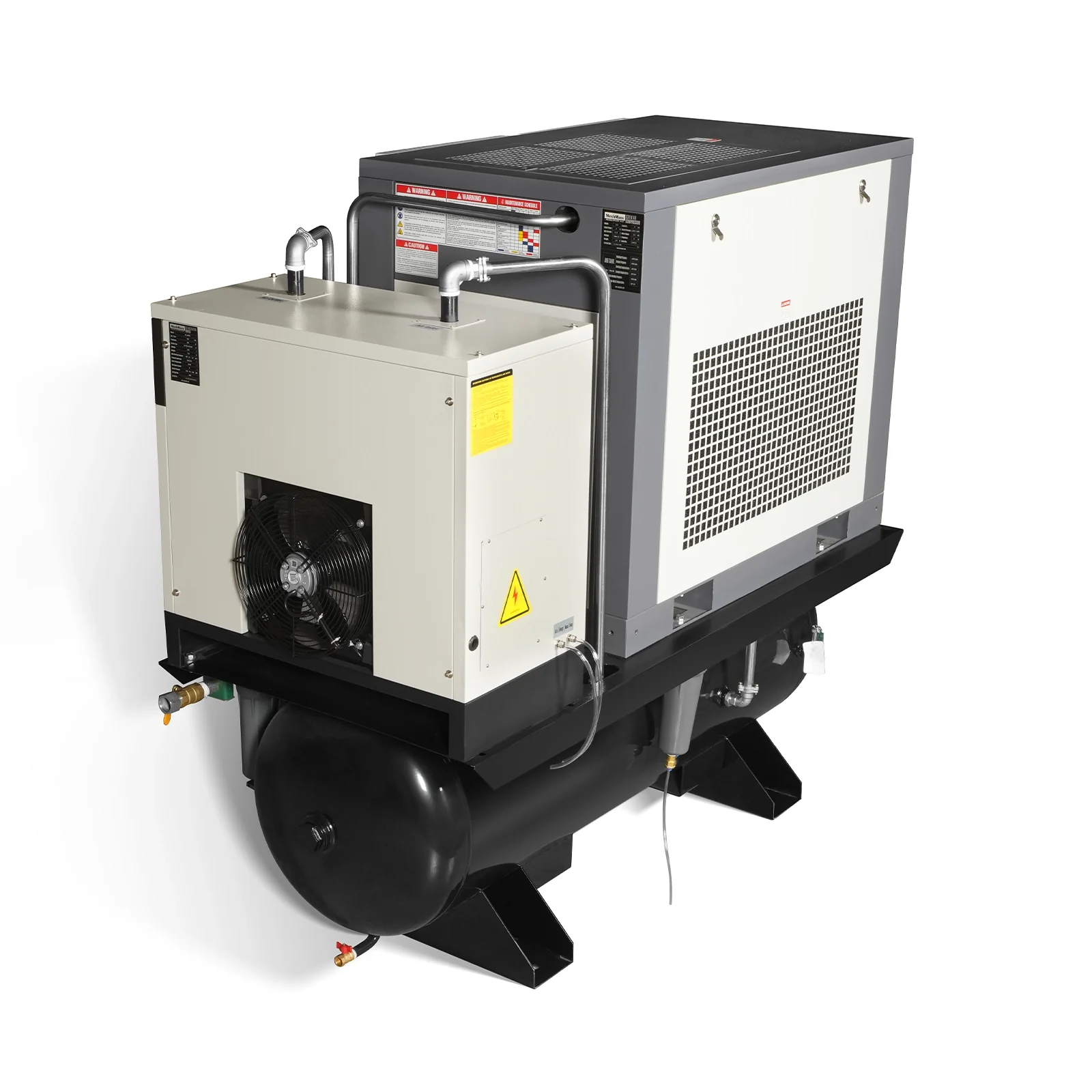 20HP Combined Rotary Screw Air Compressor with Dryer & 105-Gal ASME Tank | 78 CFM, 116 PSI, 460V 3-Phase - Industrial Grade - Image 20
