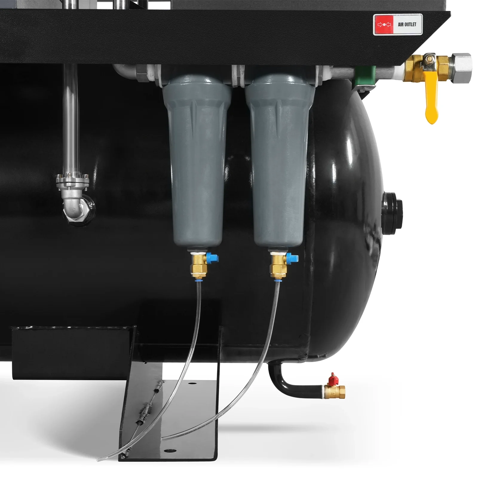 20HP Combined Rotary Screw Air Compressor with Dryer & 105-Gal ASME Tank | 78 CFM, 116 PSI, 460V 3-Phase - Industrial Grade - Image 7