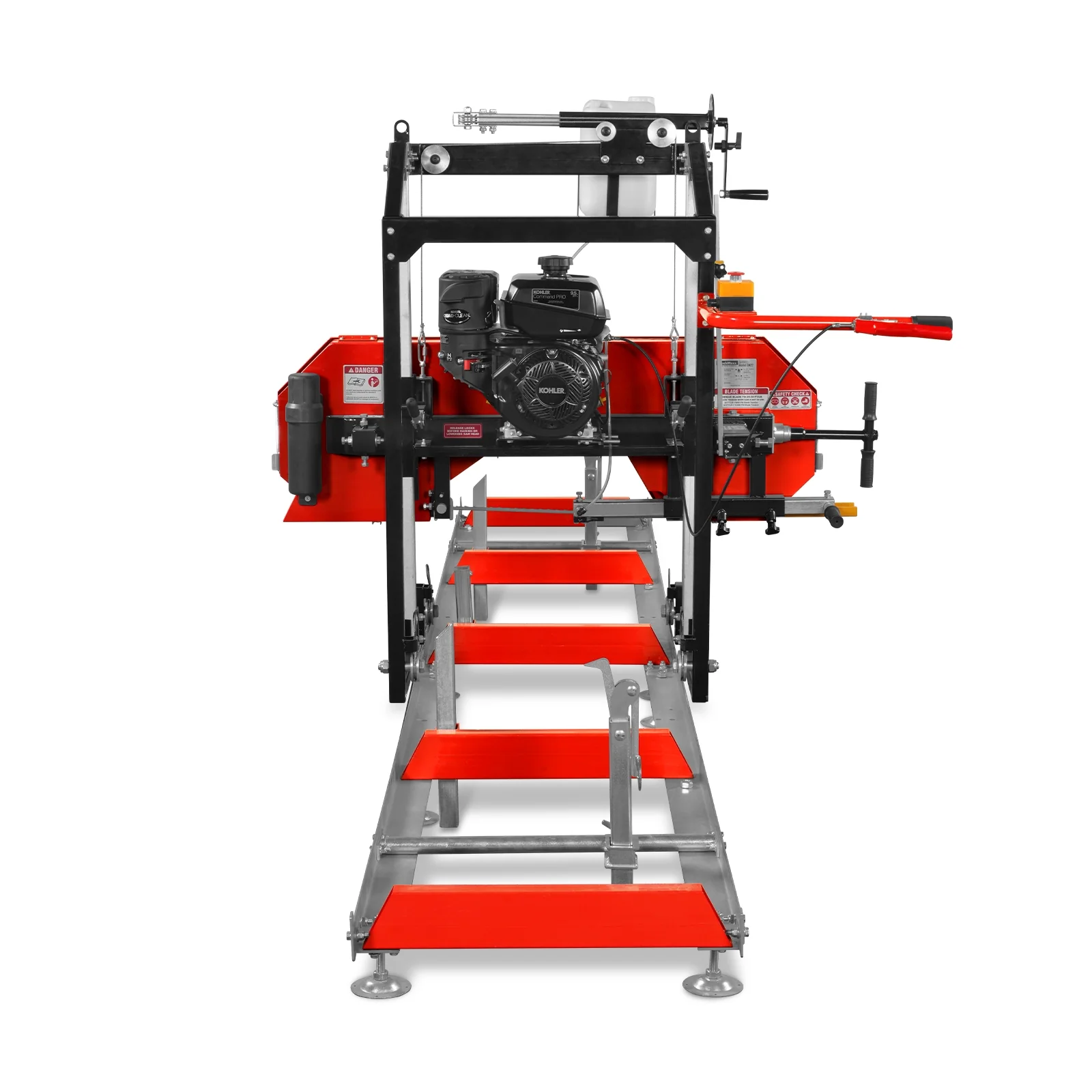 22" Portable Sawmill,  KOHLER 9.5hp 277cc Gasoline Engine,  18" Board Width,  13' Track Length ,  SM-22 - Image 9